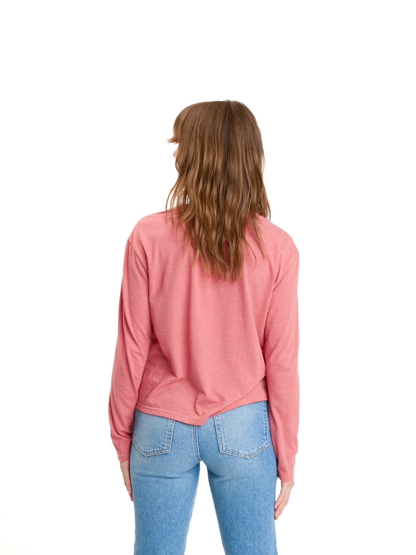 Maggie Triblend Long Sleeve Pocket Tee