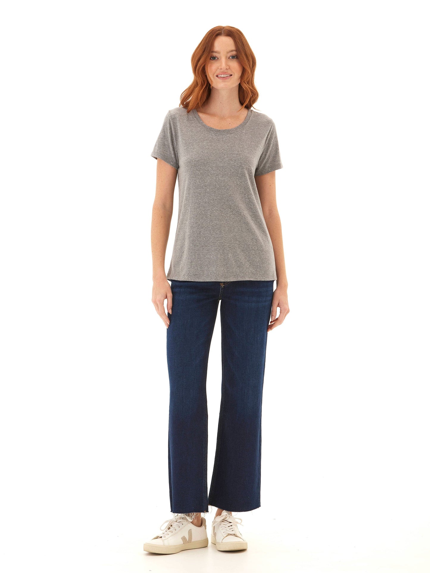 Odette Triblend Crew Tee