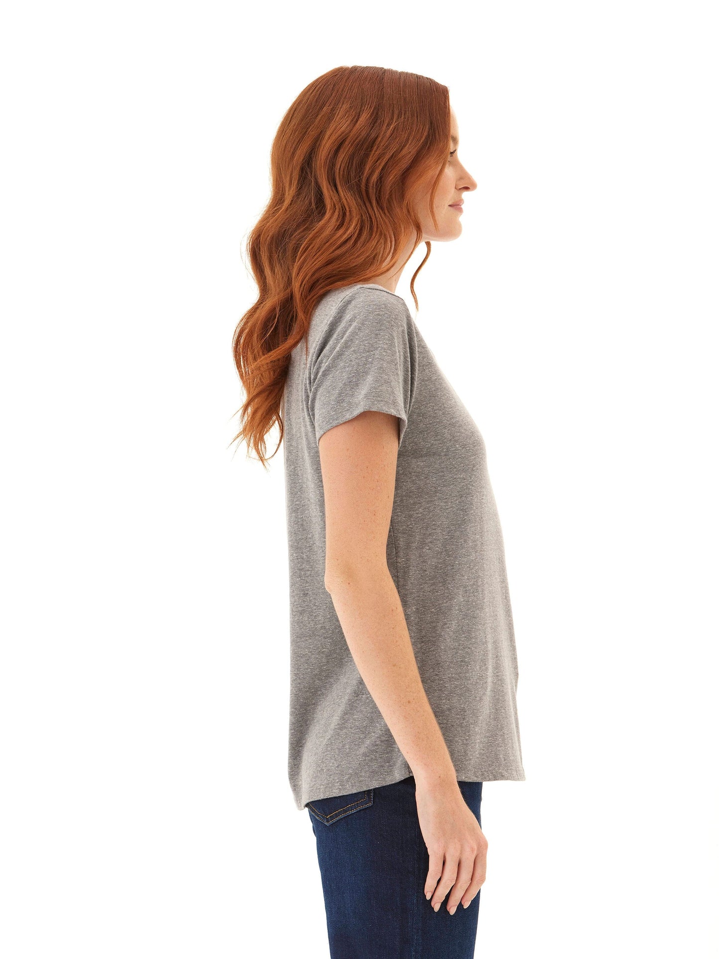 Odette Triblend Crew Tee