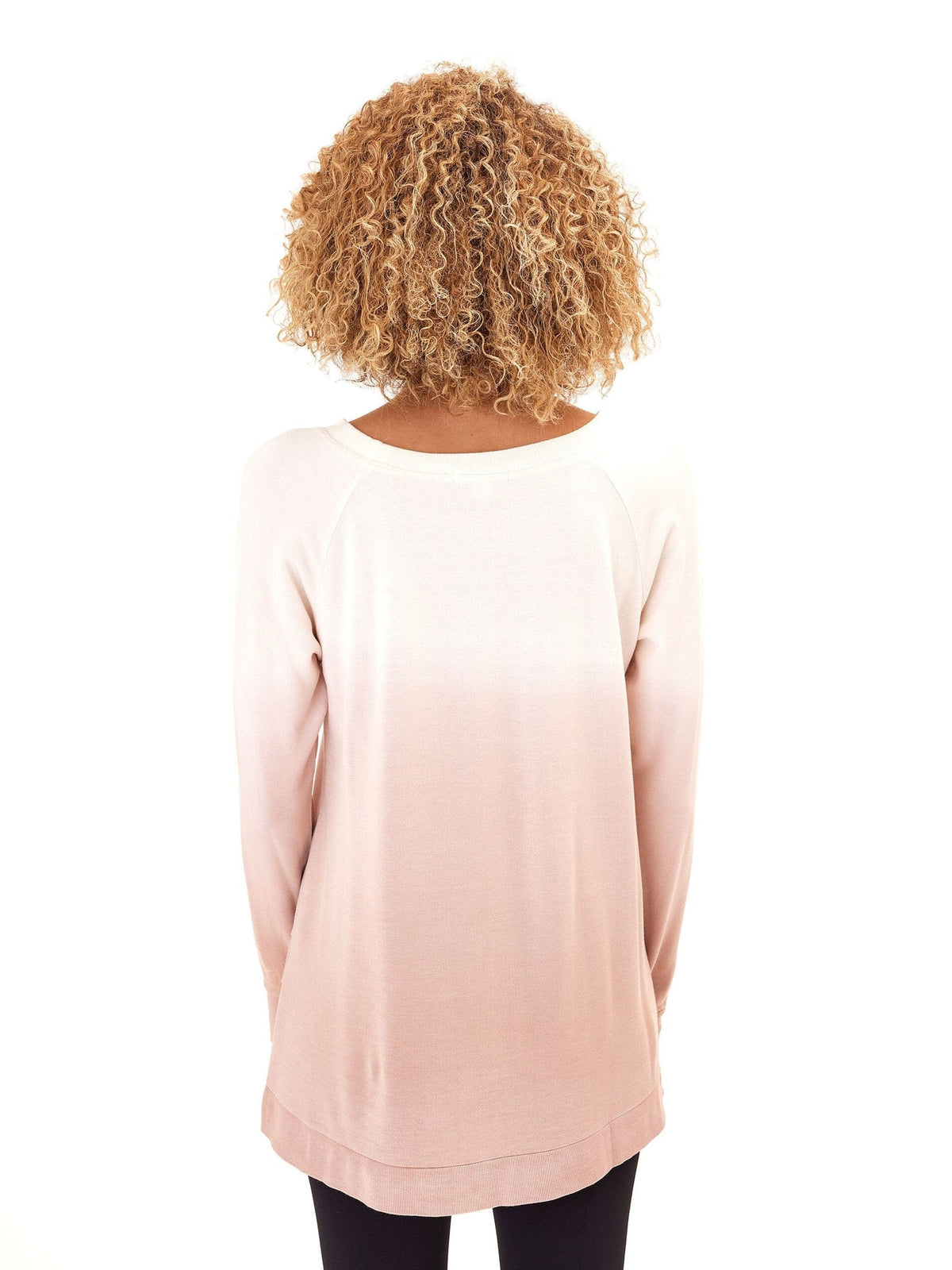 Leanna Feather Fleece Tunic