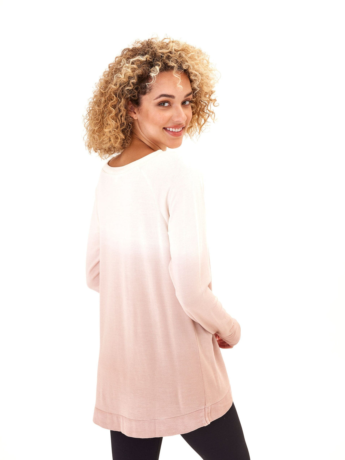 Leanna Feather Fleece Tunic