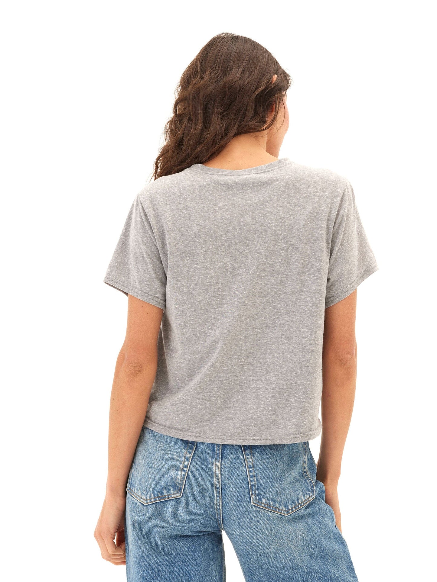 Shelbie Triblend Jersey Pocket Tee