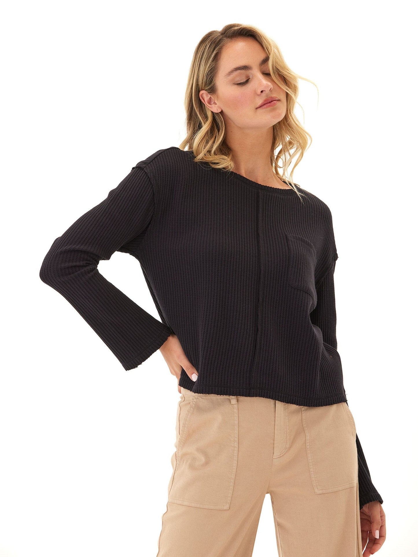 Giulia Eco Thermal Long Sleeve Top