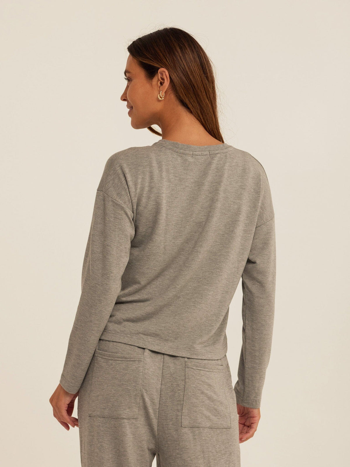 Shaina Modal Terry Pocket Long Sleeve