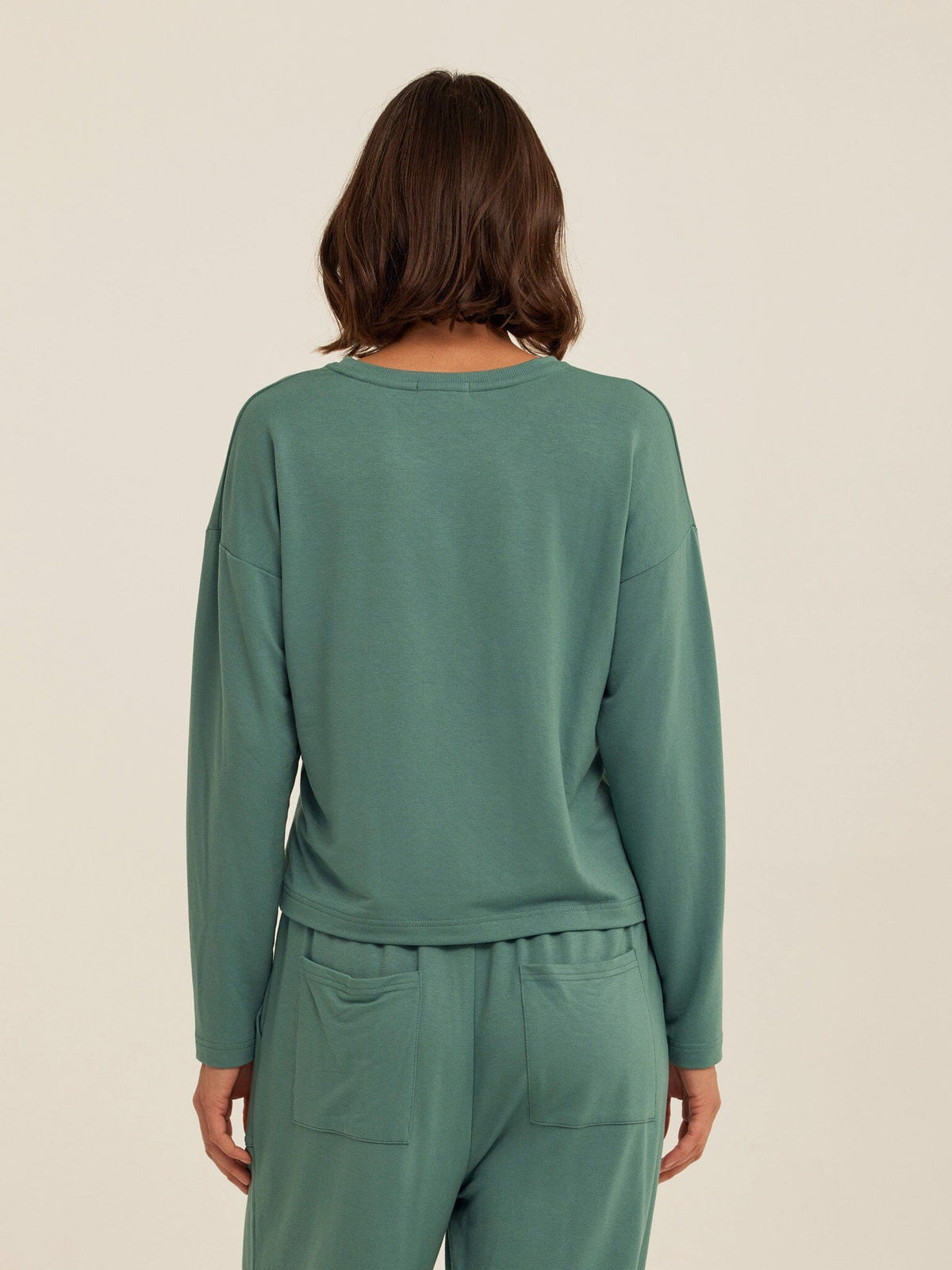 Shaina Modal Terry Pocket Long Sleeve