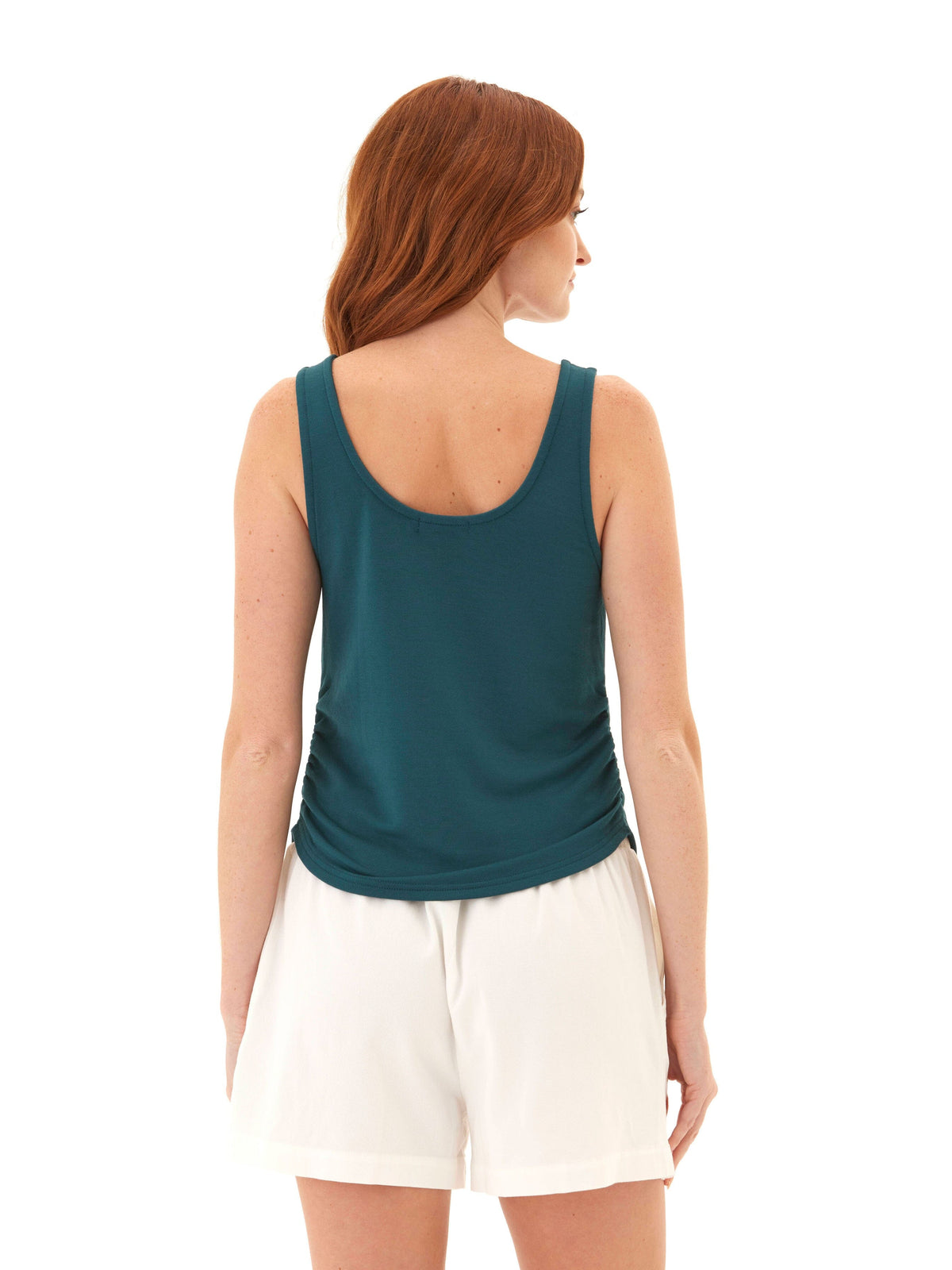 Juliette Modal Terry Ruched Tank