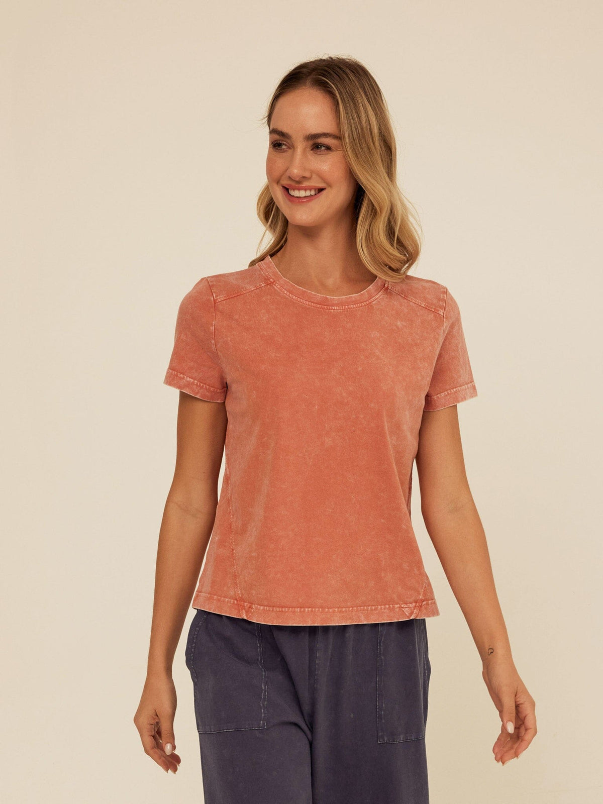 Roselie Mineral Wash Eco Jersey Tee