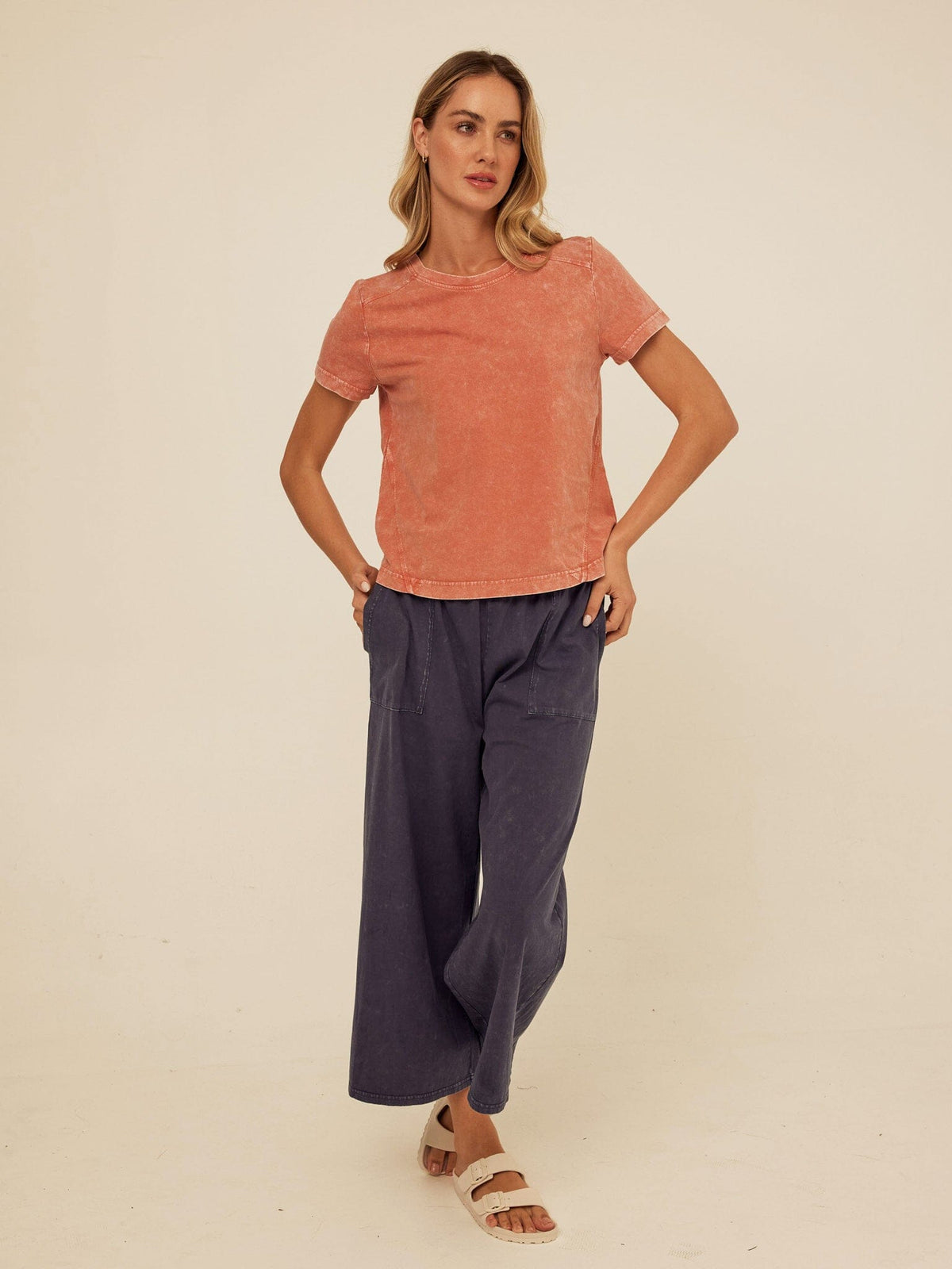 Roselie Mineral Wash Eco Jersey Tee