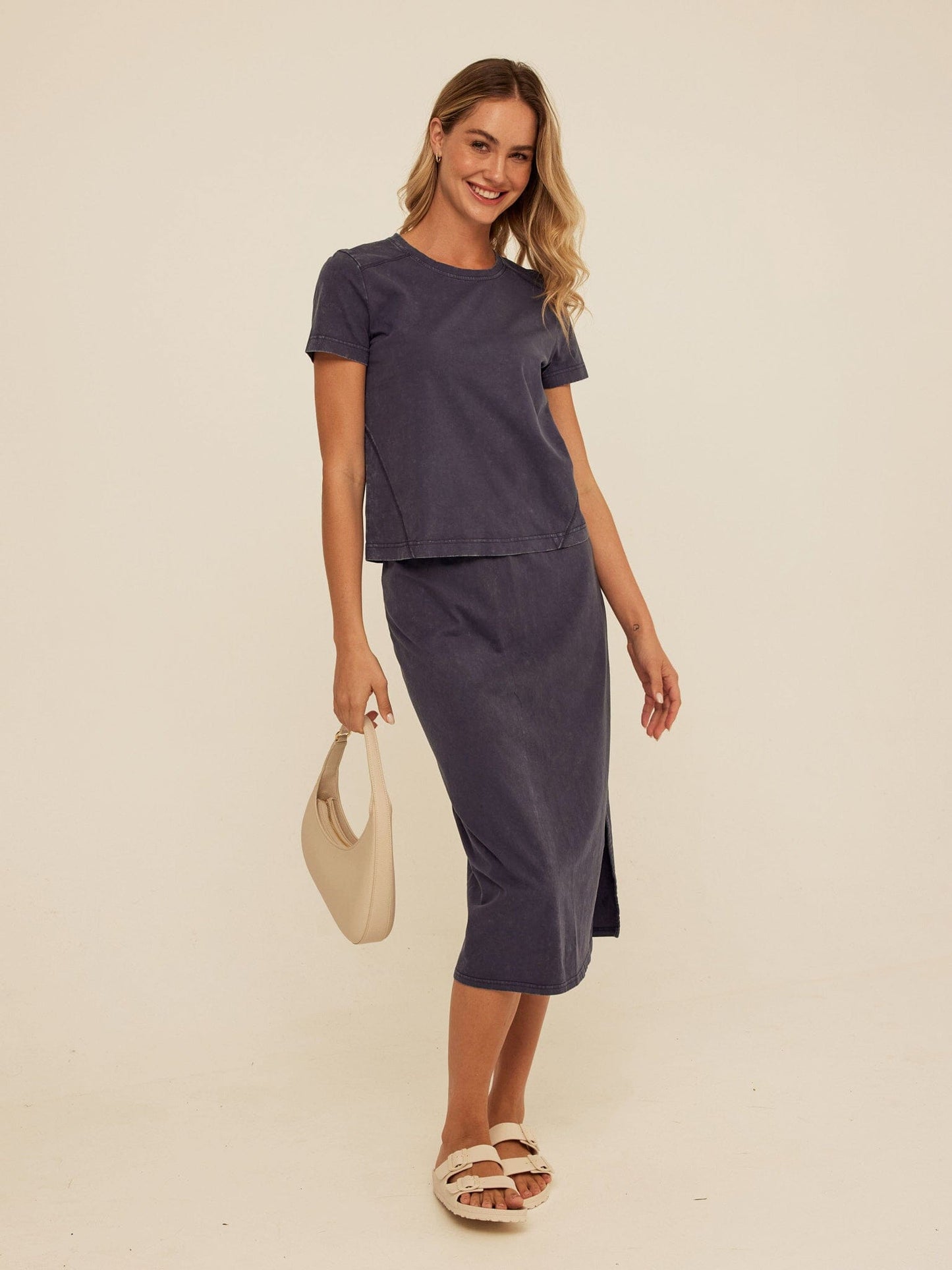 Roselie Mineral Wash Eco Jersey Tee