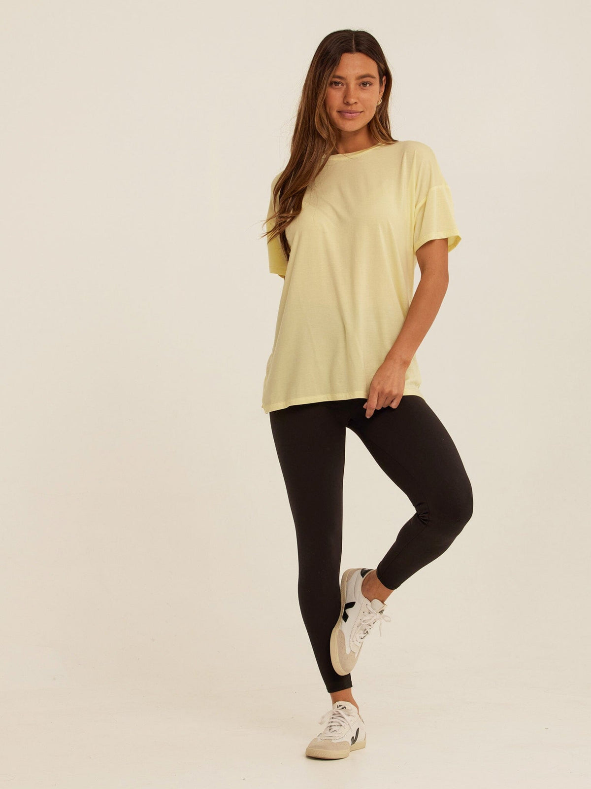 Andie Tencel Jersey Relaxed Tee