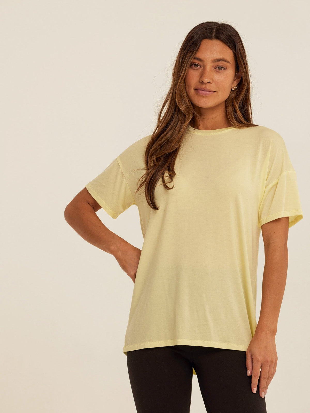 Andie Tencel Jersey Relaxed Tee