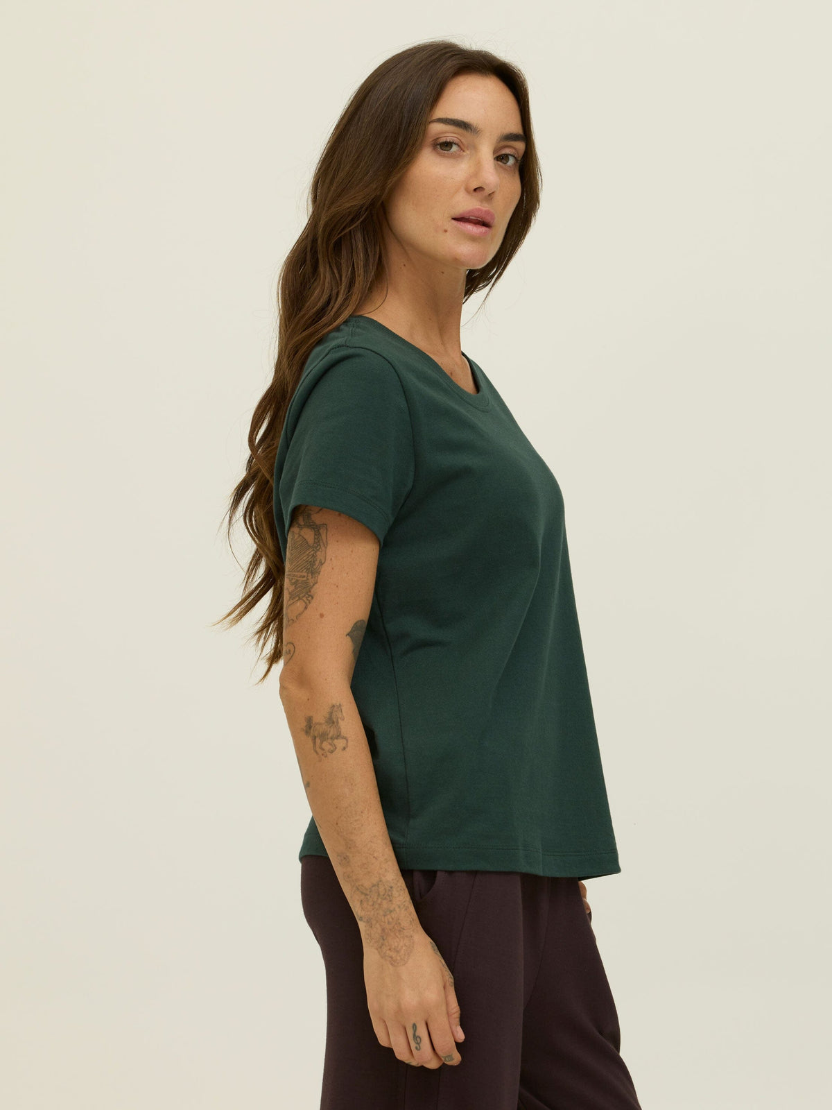Emmy Essential Jersey Crew Tee
