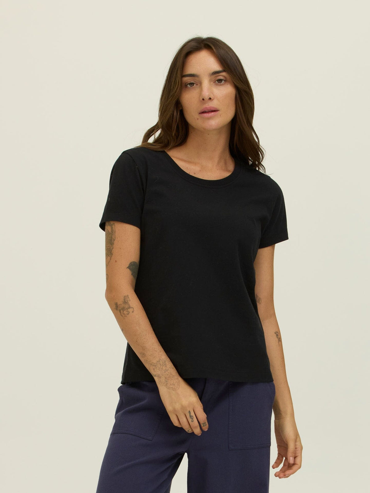 Emmy Essential Jersey Crew Tee