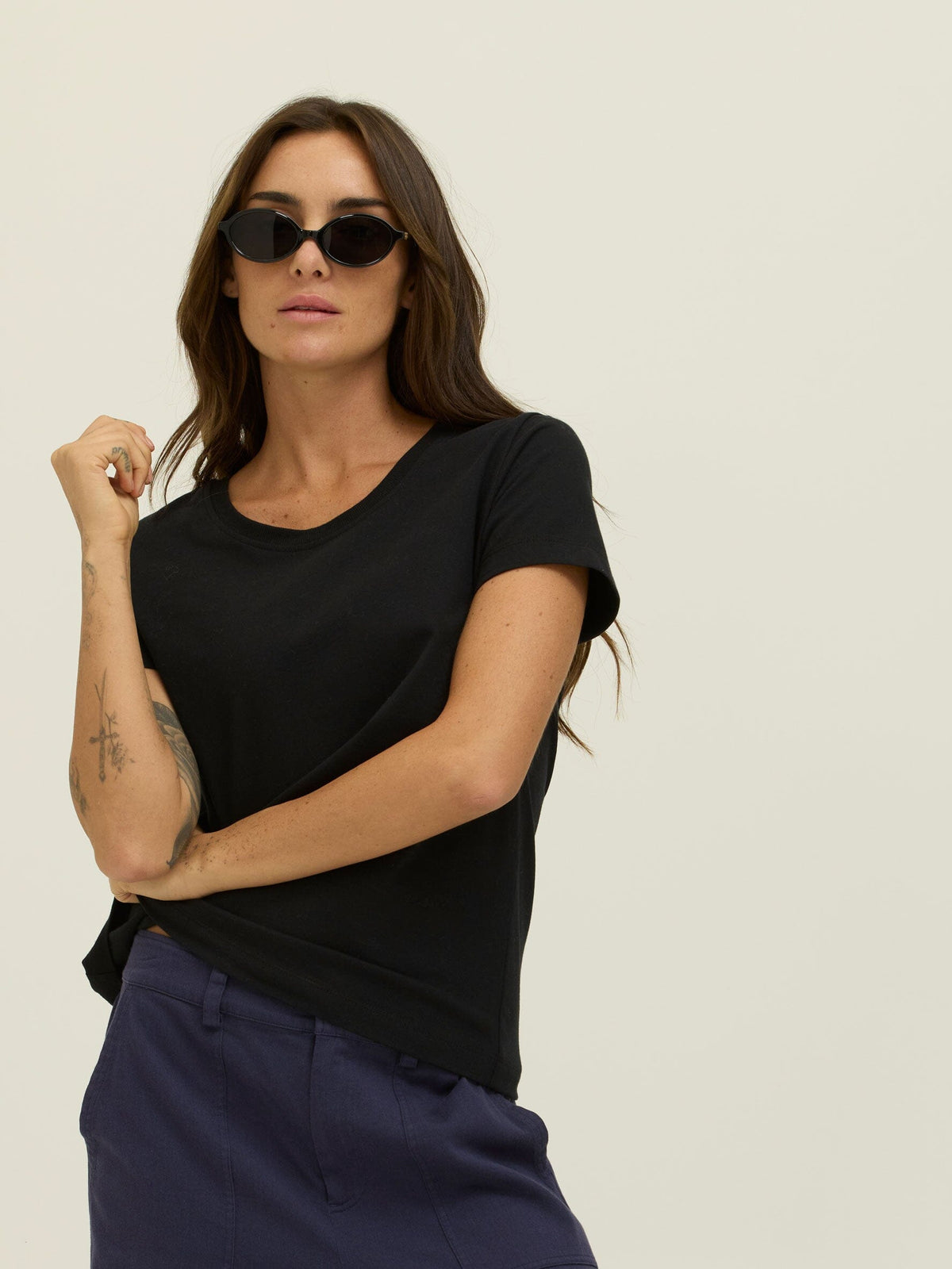 Emmy Essential Jersey Crew Tee