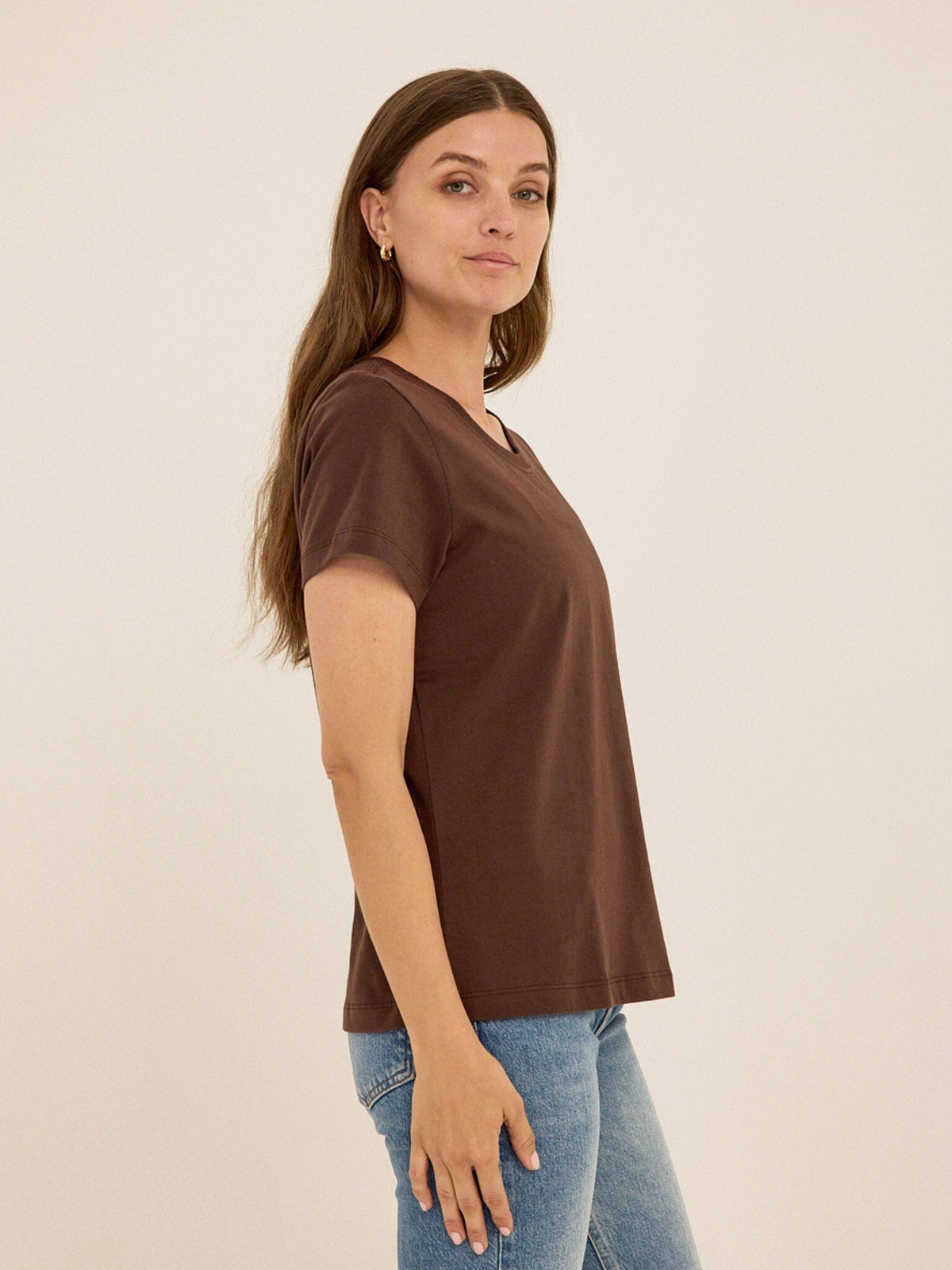 Emmy Essential Jersey Crew Tee