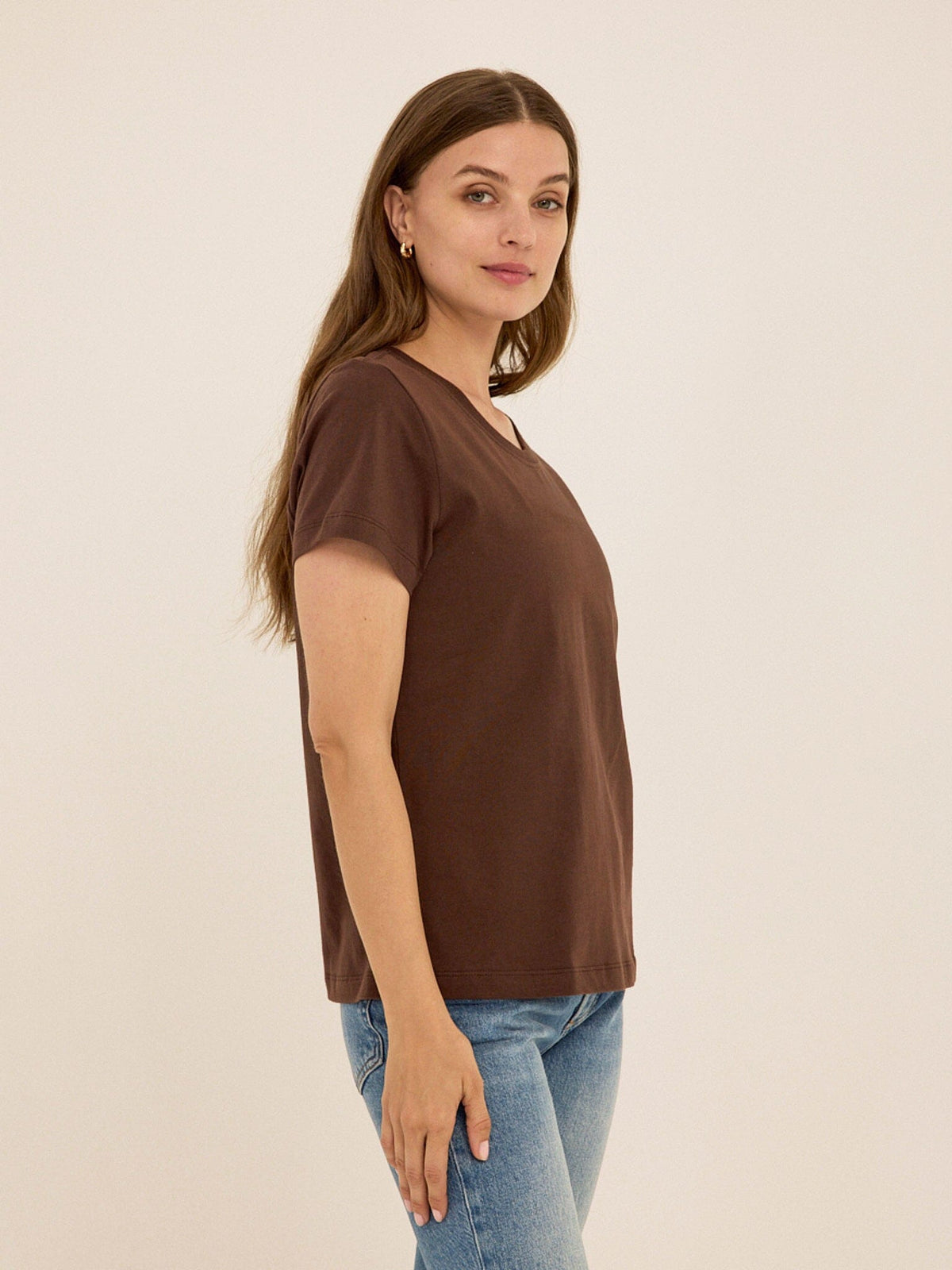 Emmy Essential Jersey Crew Tee