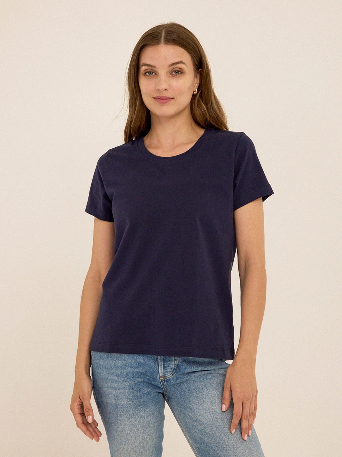 Emmy Essential Jersey Crew Tee