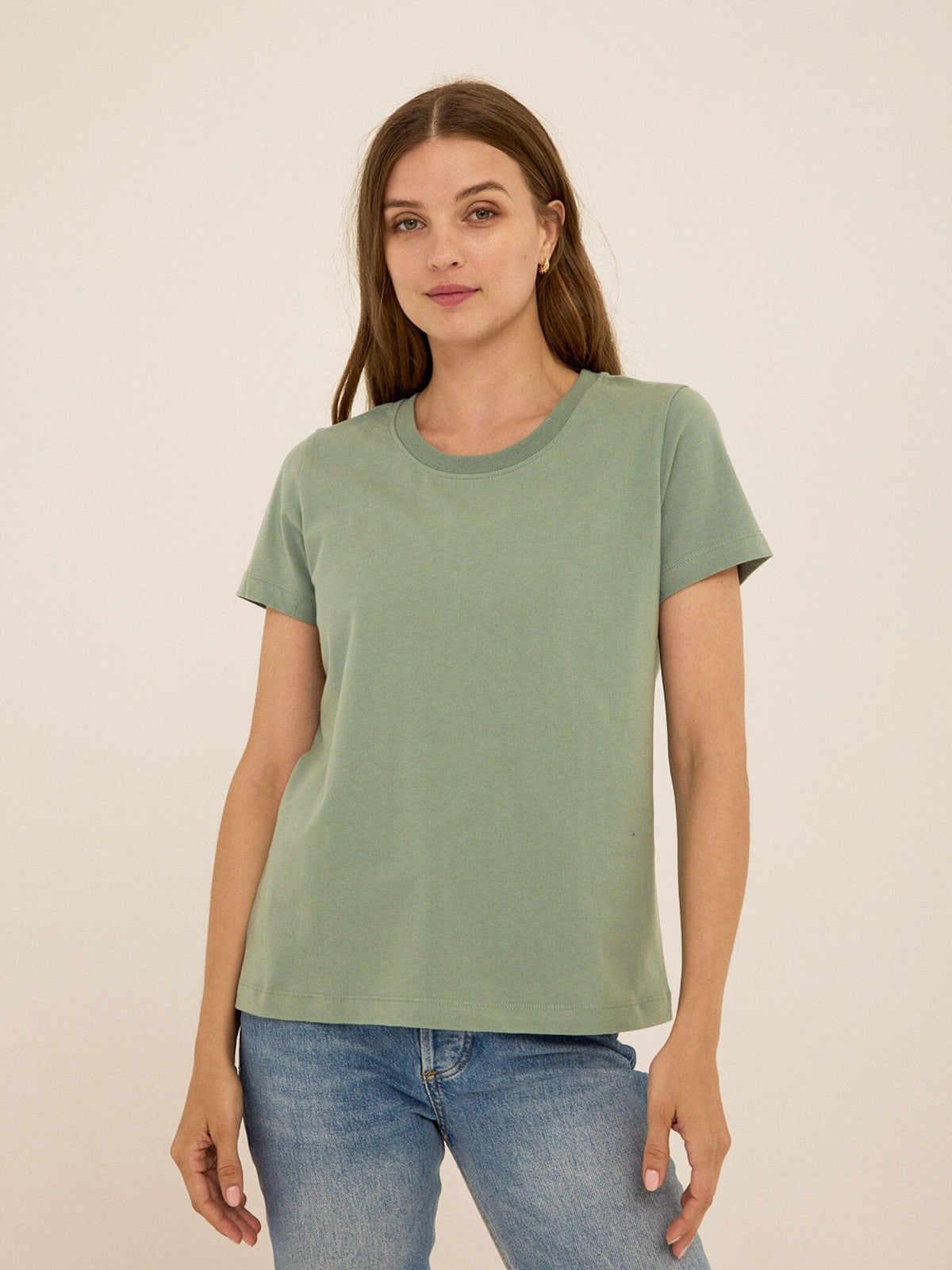 Emmy Essential Jersey Crew Tee