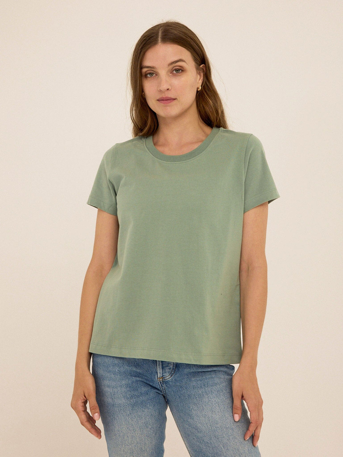 Emmy Essential Jersey Crew Tee
