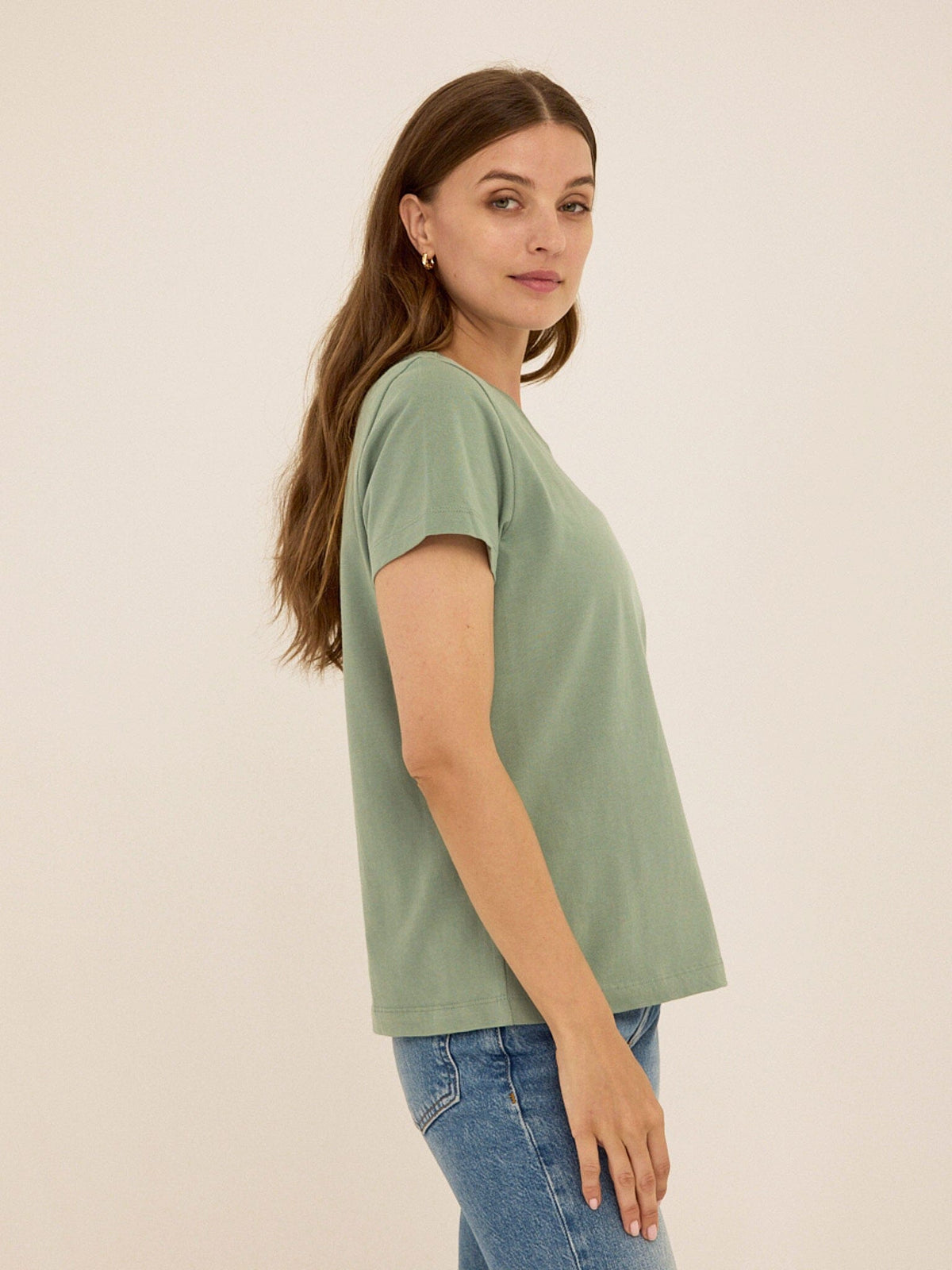 Emmy Essential Jersey Crew Tee