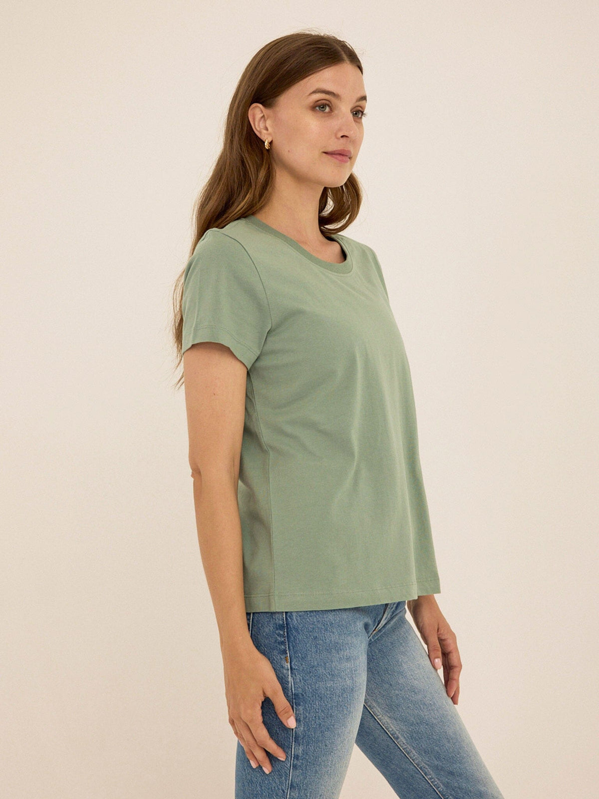 Emmy Essential Jersey Crew Tee