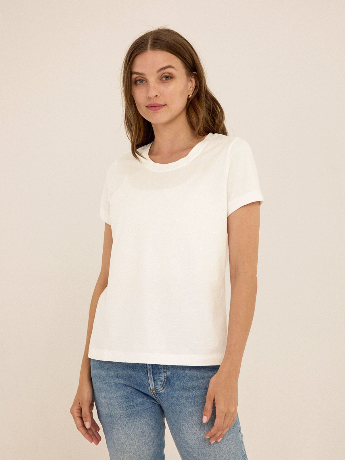 Emmy Essential Jersey Crew Tee
