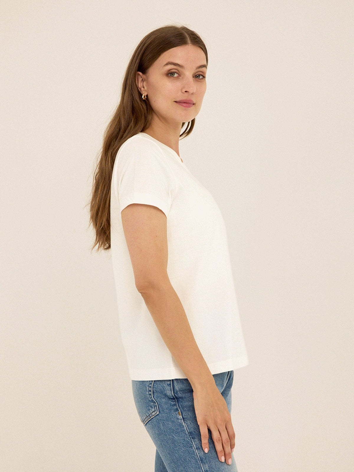 Emmy Essential Jersey Crew Tee