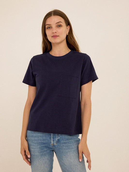 Beth Essential Jersey Pocket Tee
