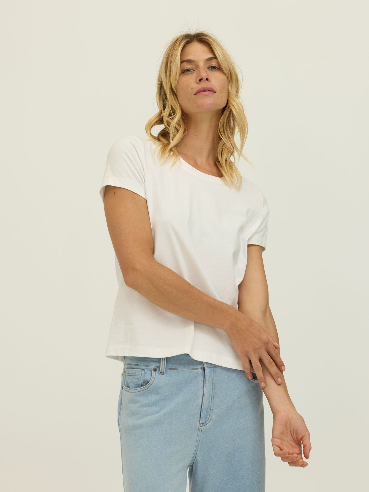 Beth Essential Jersey Pocket Tee