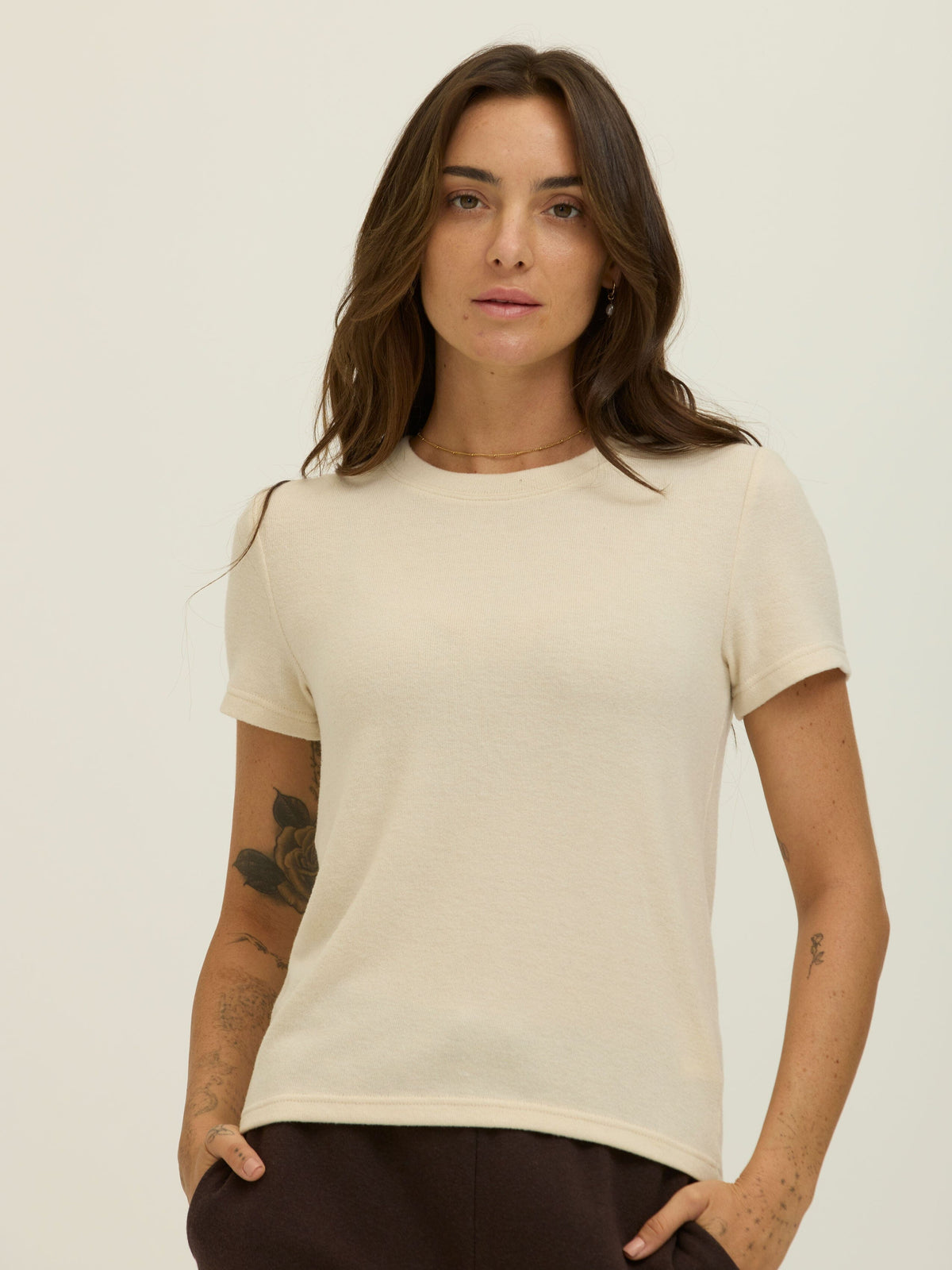 Gwenda Sweater Knit Tee
