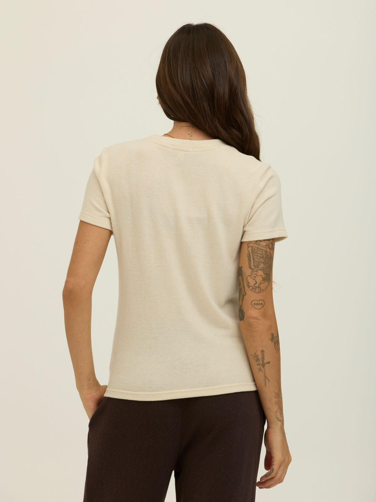 Gwenda Sweater Knit Tee