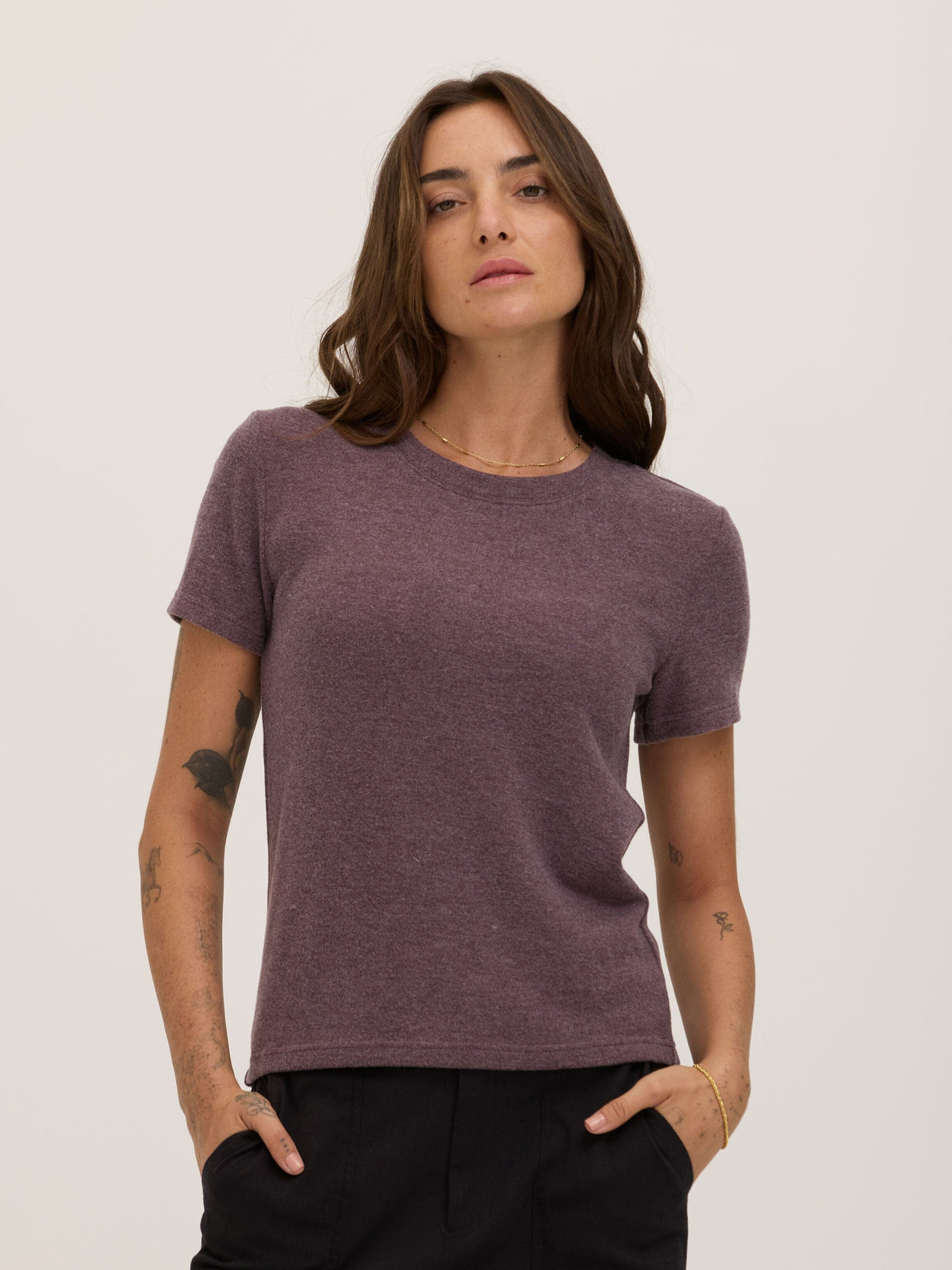 Gwenda Sweater Knit Tee