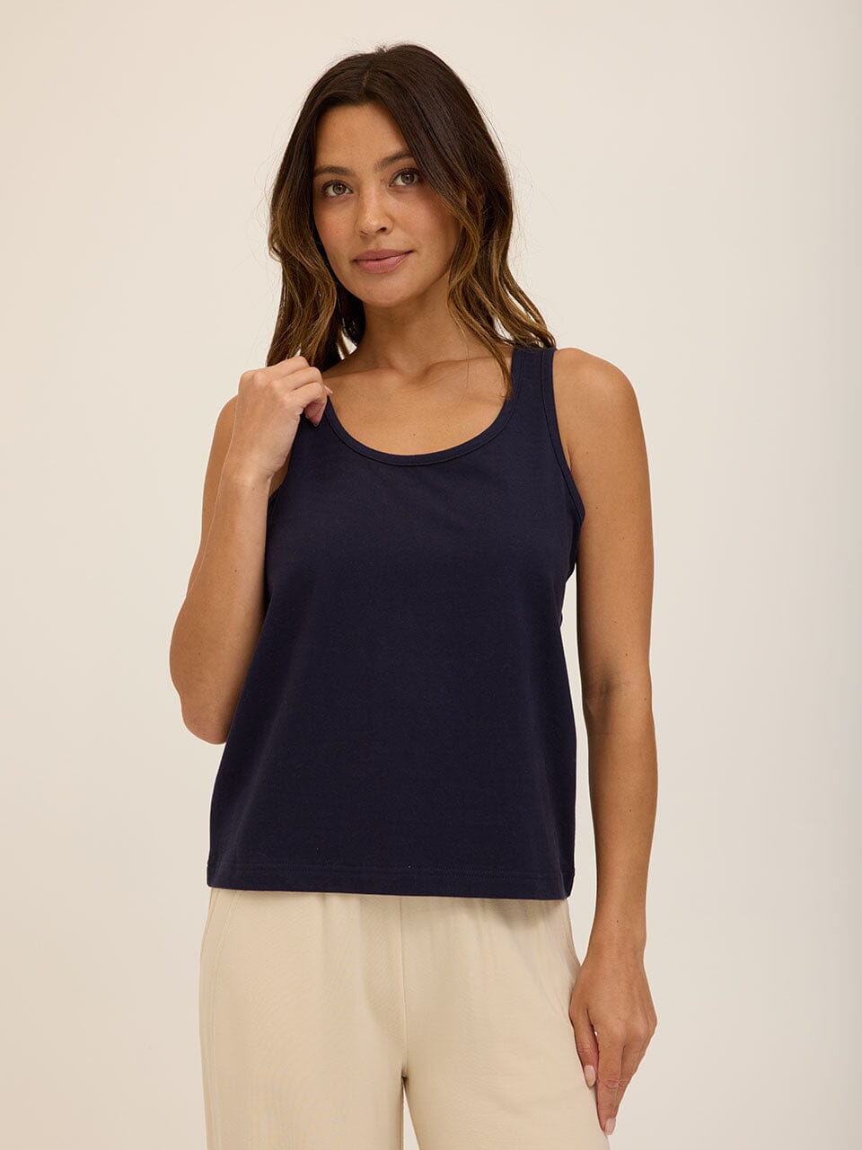 Payton Essential Cotton Flow Tank