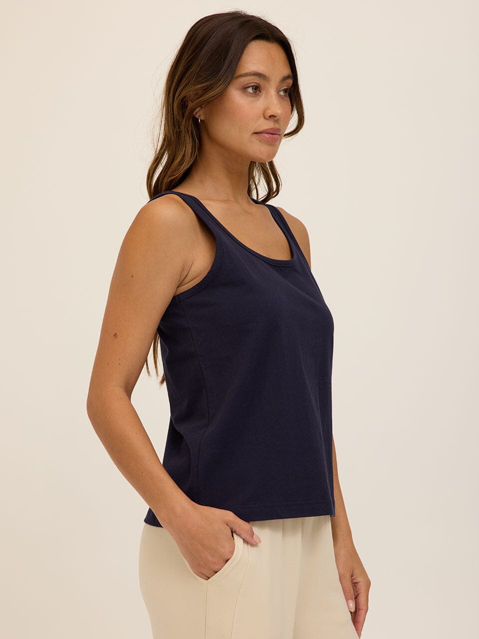 Payton Essential Cotton Flow Tank
