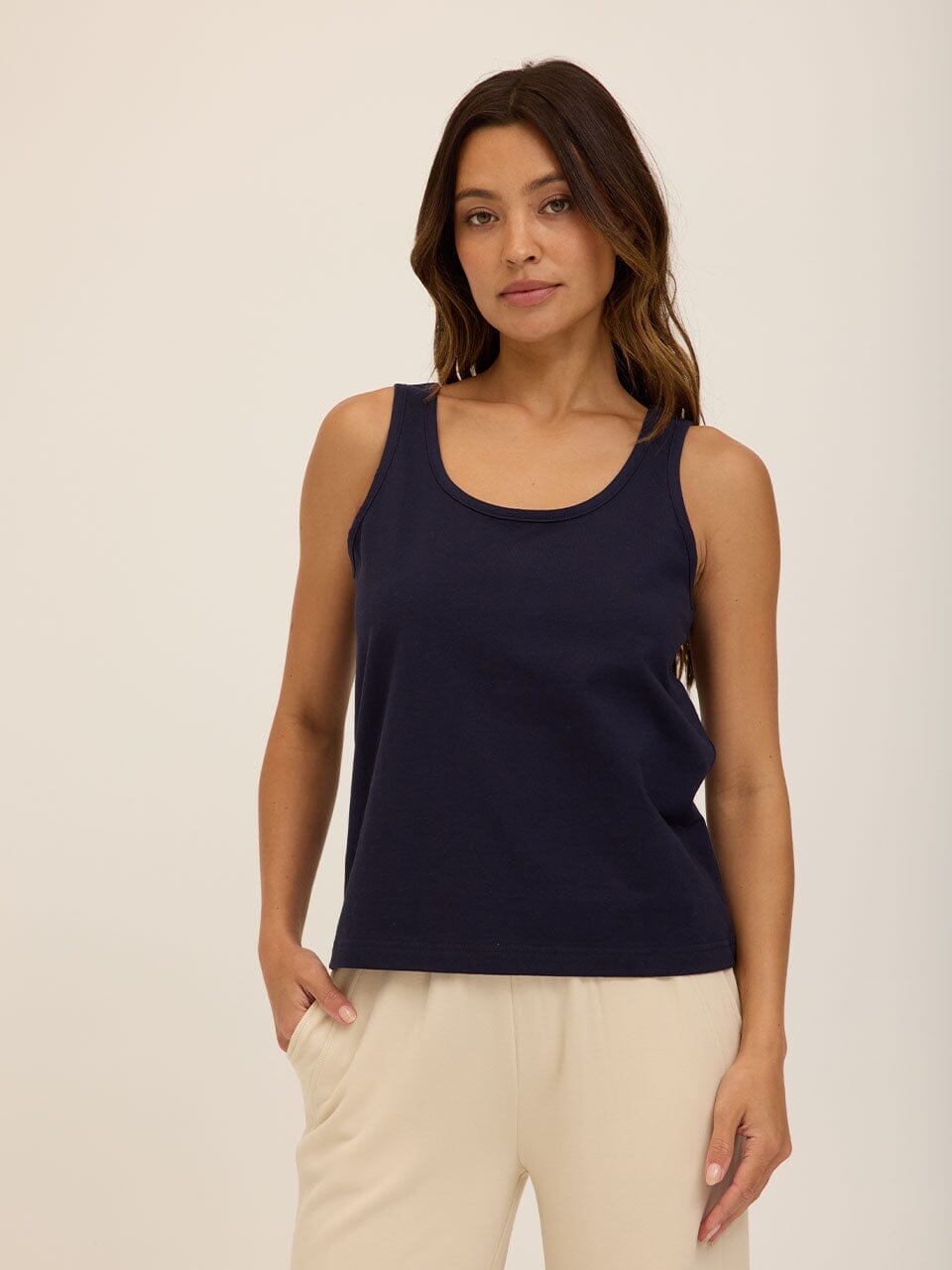 Payton Essential Cotton Flow Tank