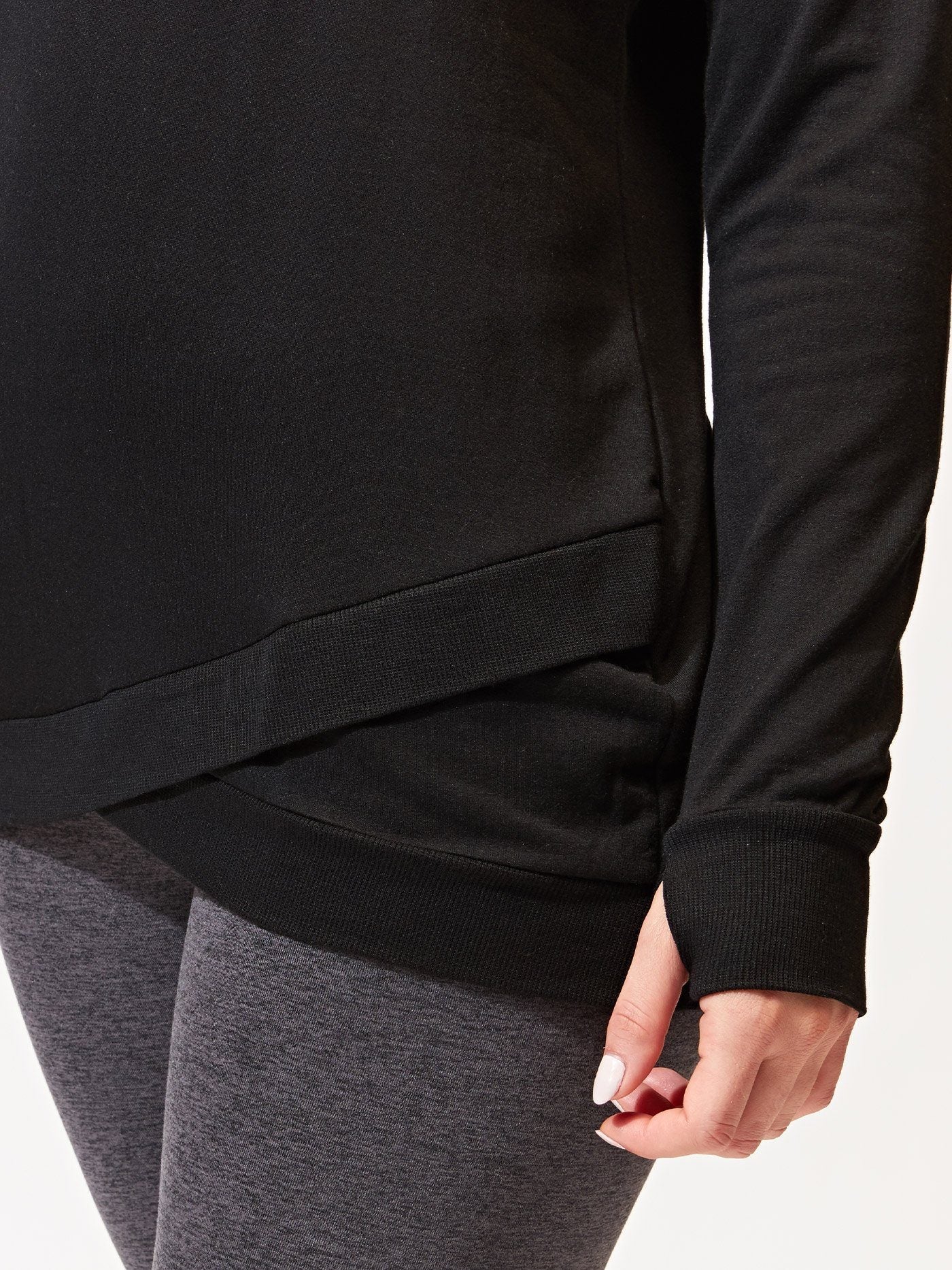 Leanna Feather Fleece Tunic