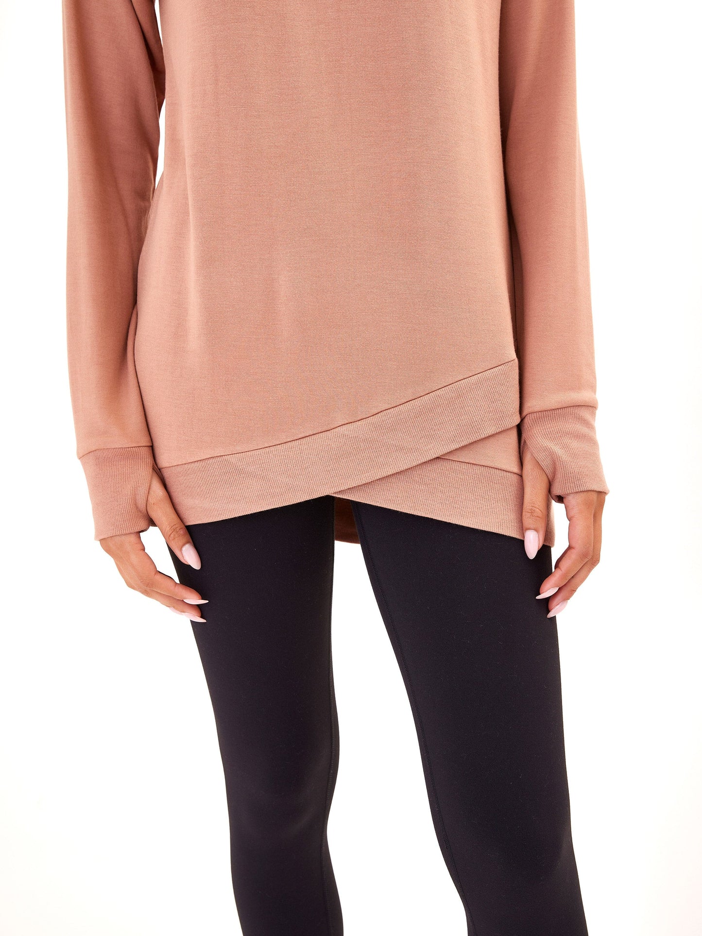 Leanna Feather Fleece Tunic