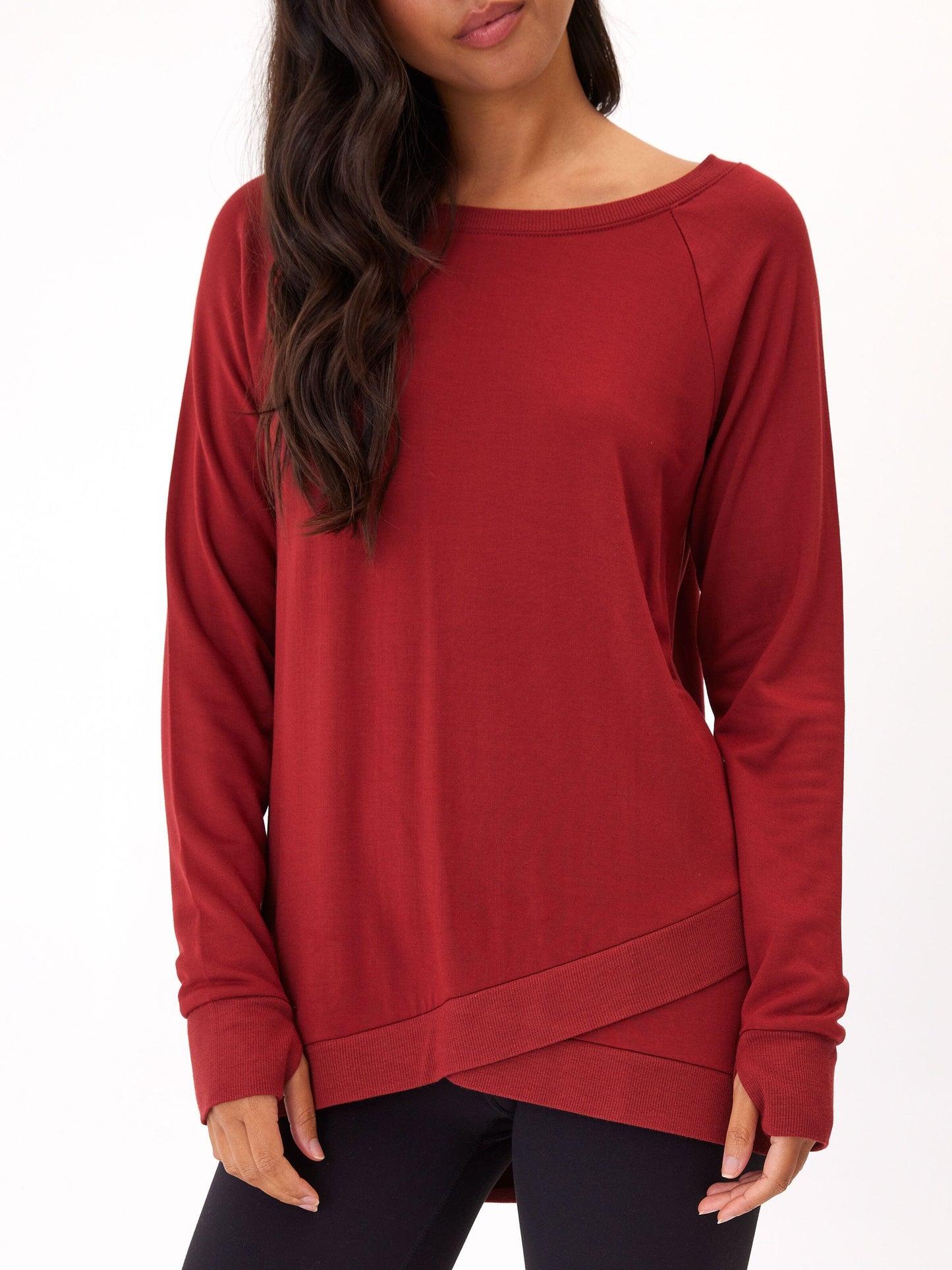 Leanna Feather Fleece Tunic