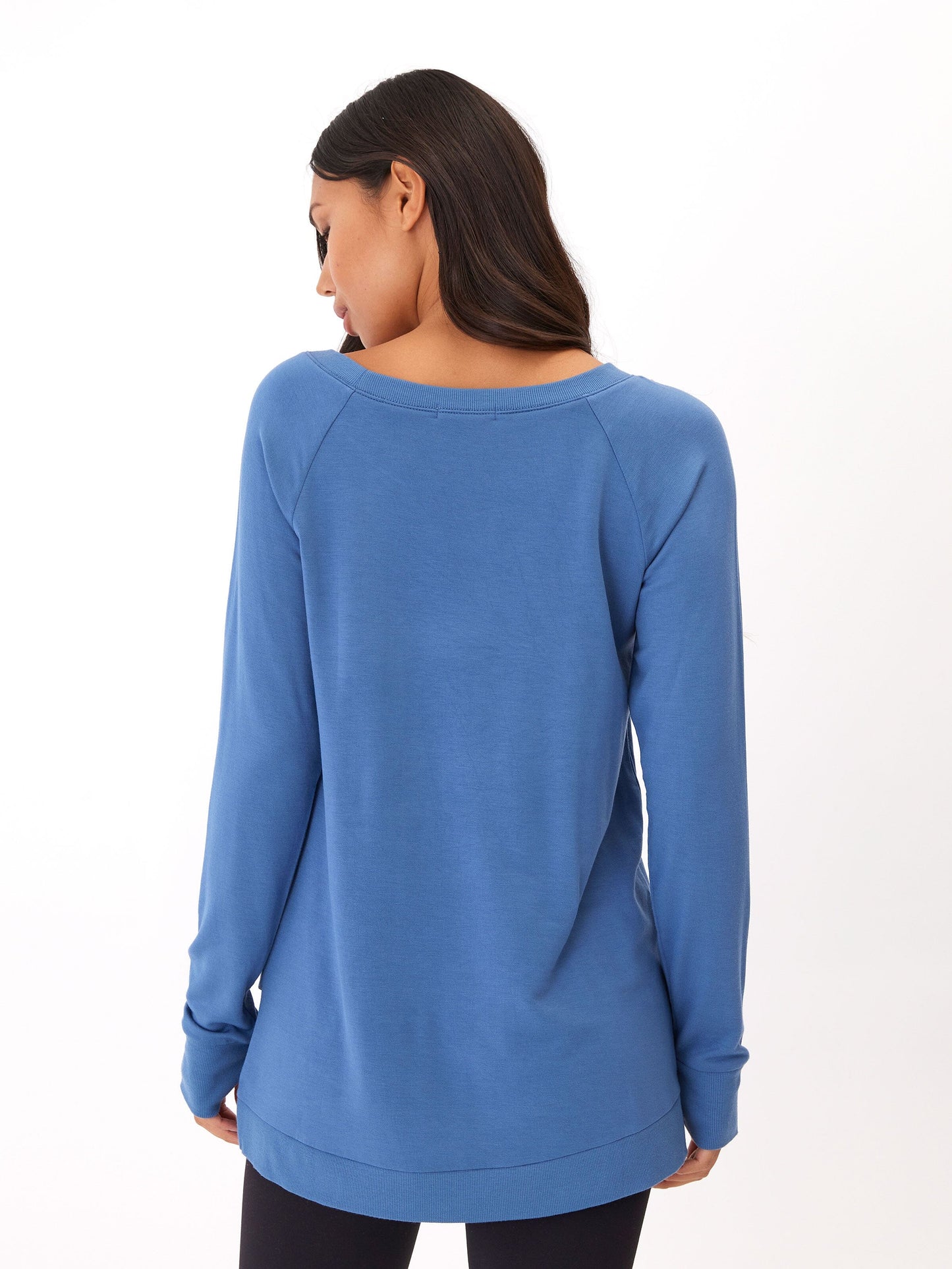 Leanna Feather Fleece Tunic