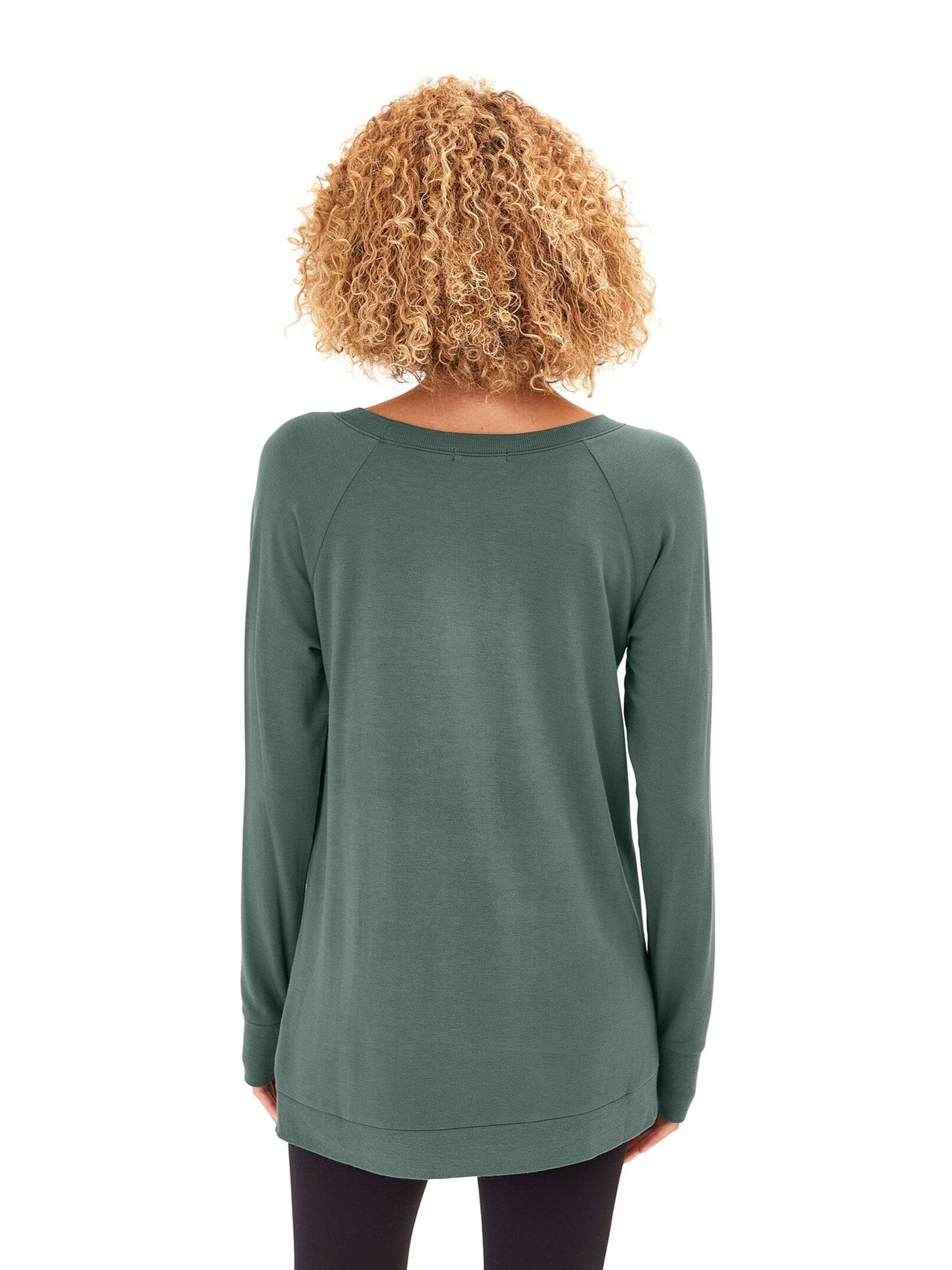 Leanna Feather Fleece Tunic