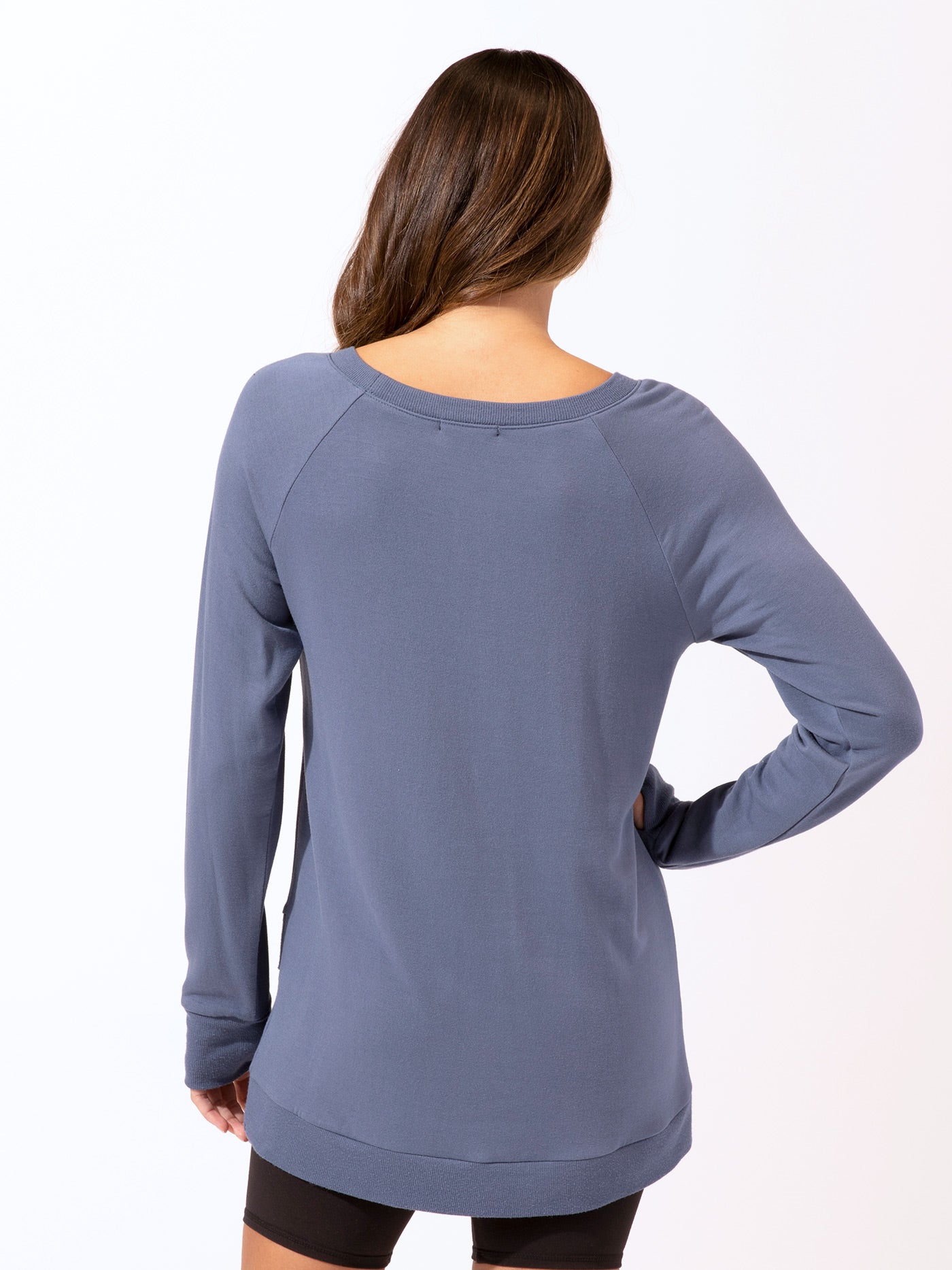 Leanna Feather Fleece Tunic