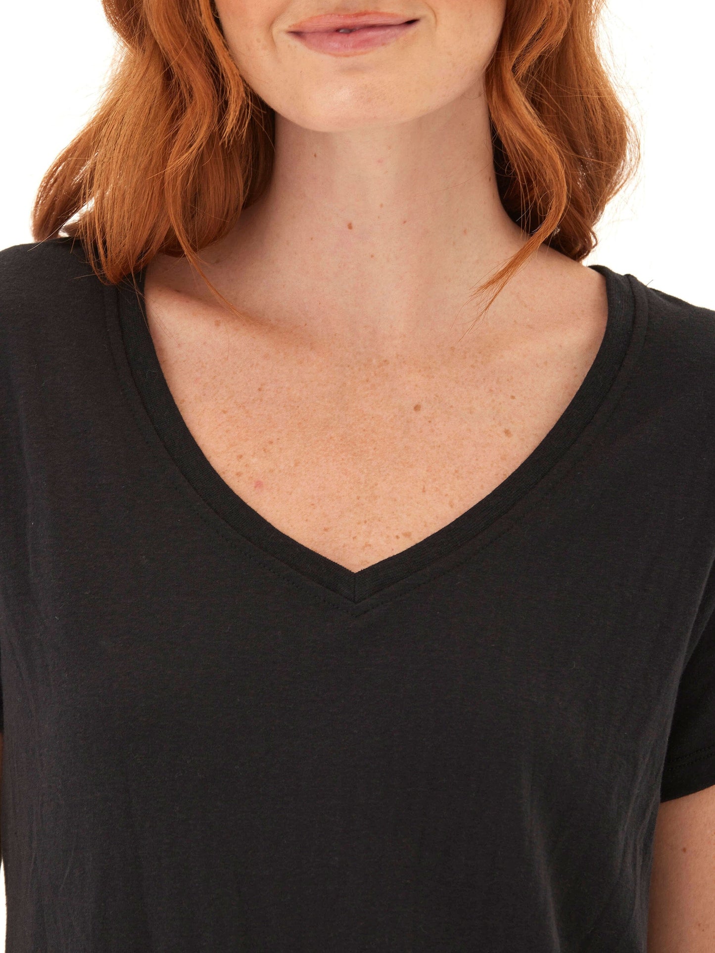 Pattie Triblend V-Neck Tee