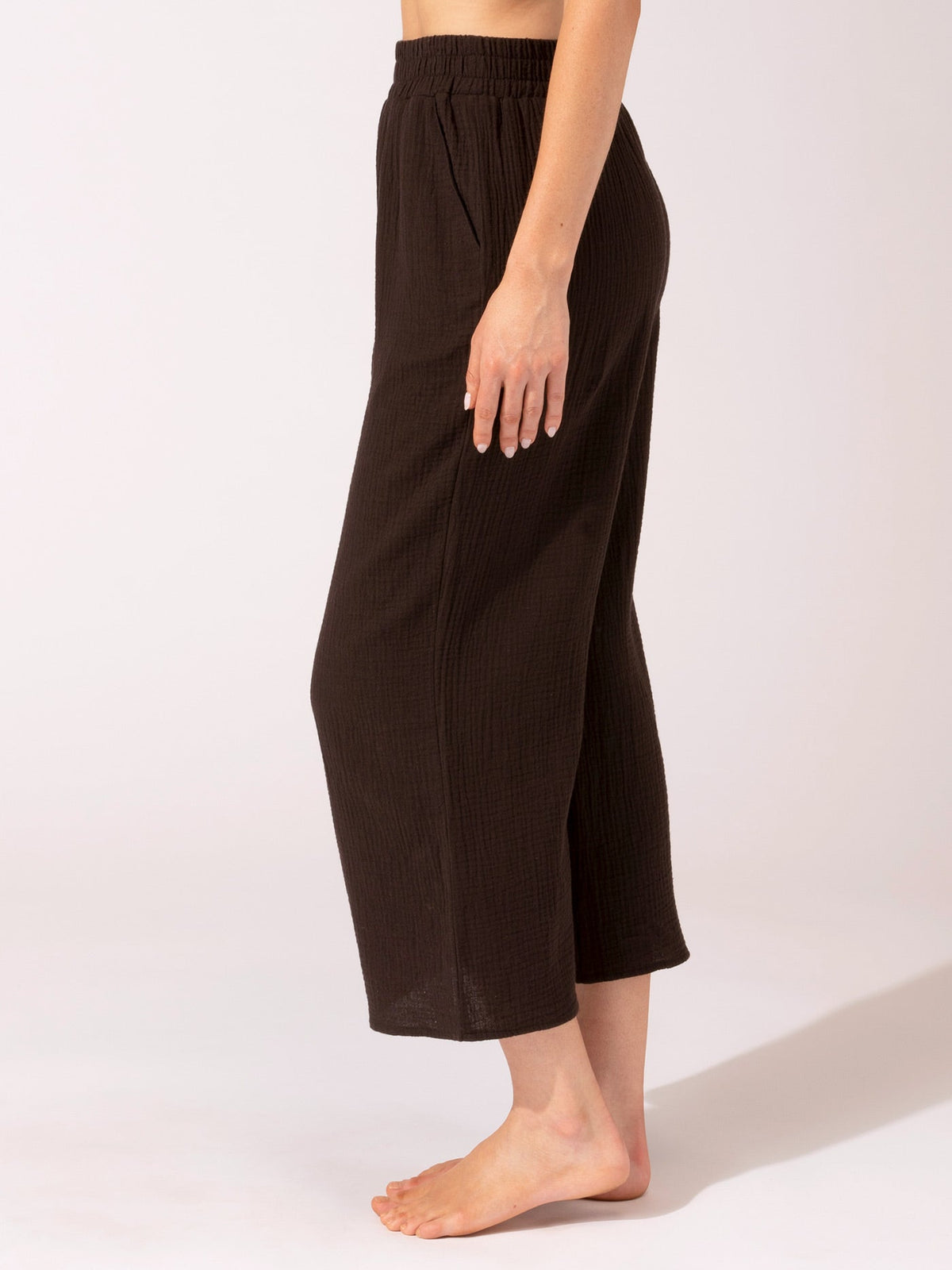 Ivanna Gauze Wide Leg Pant