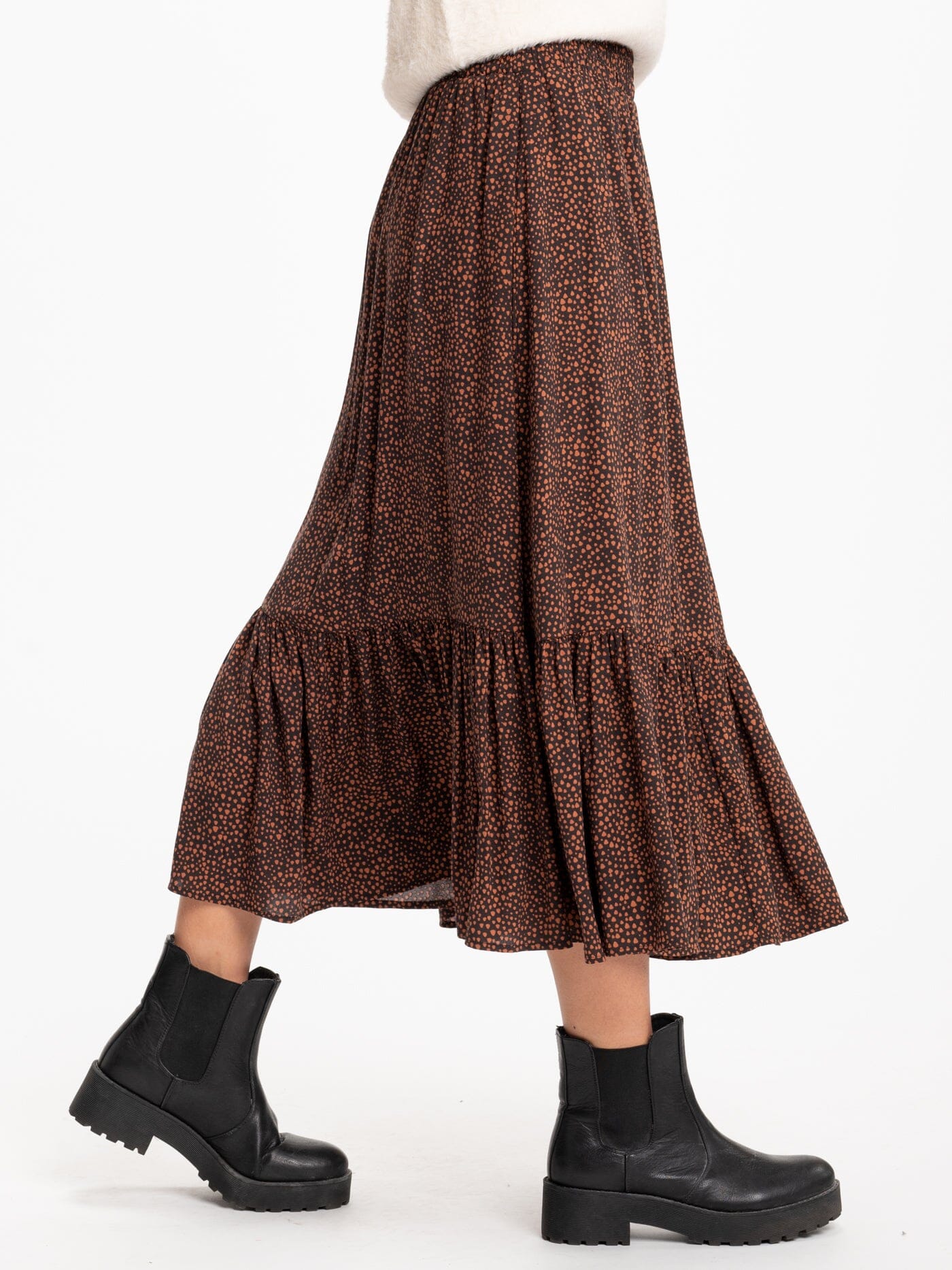 Pomona Tencel Printed Woven Skirt
