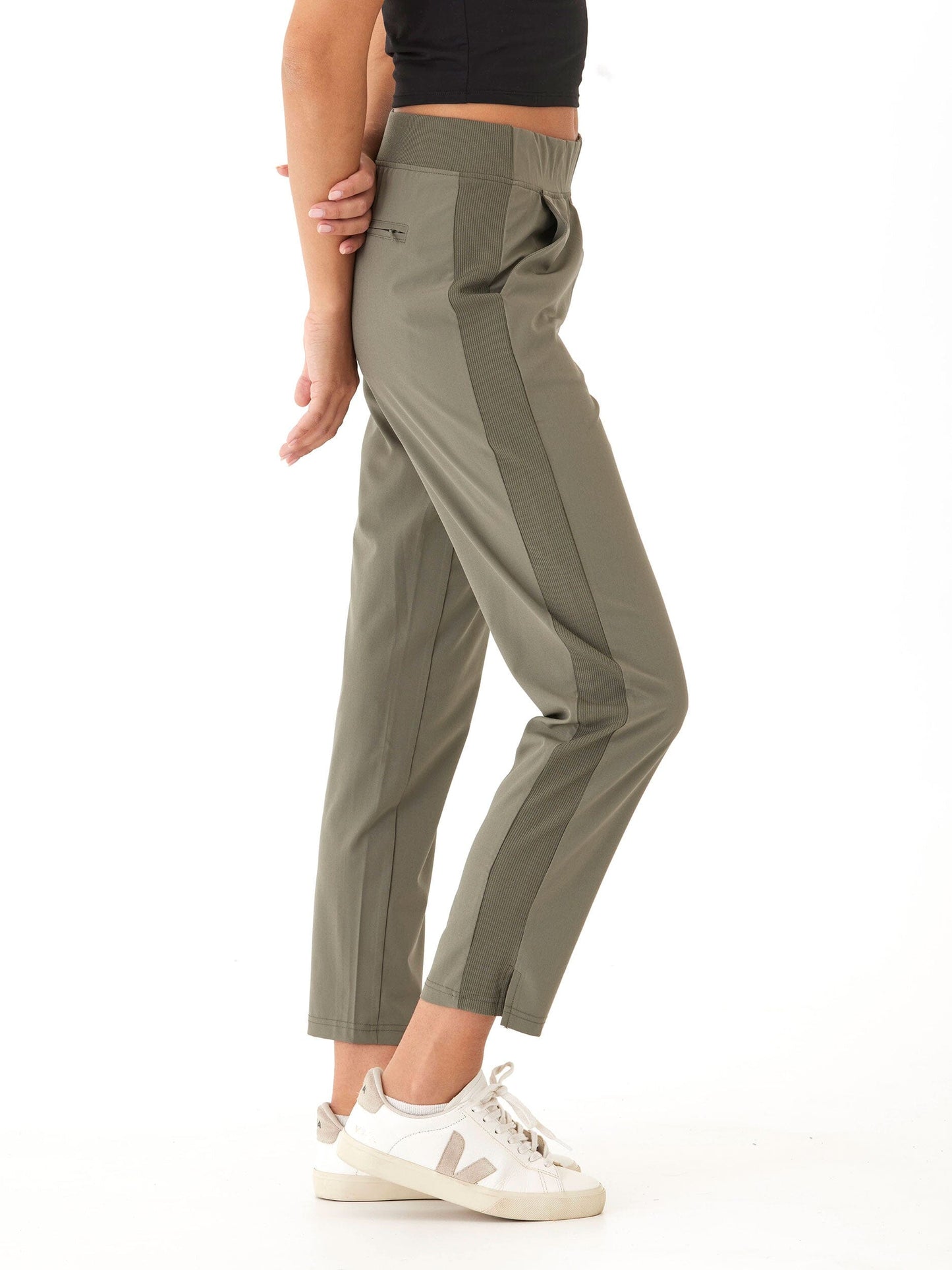 Leticia Performance Rib Mix Pant