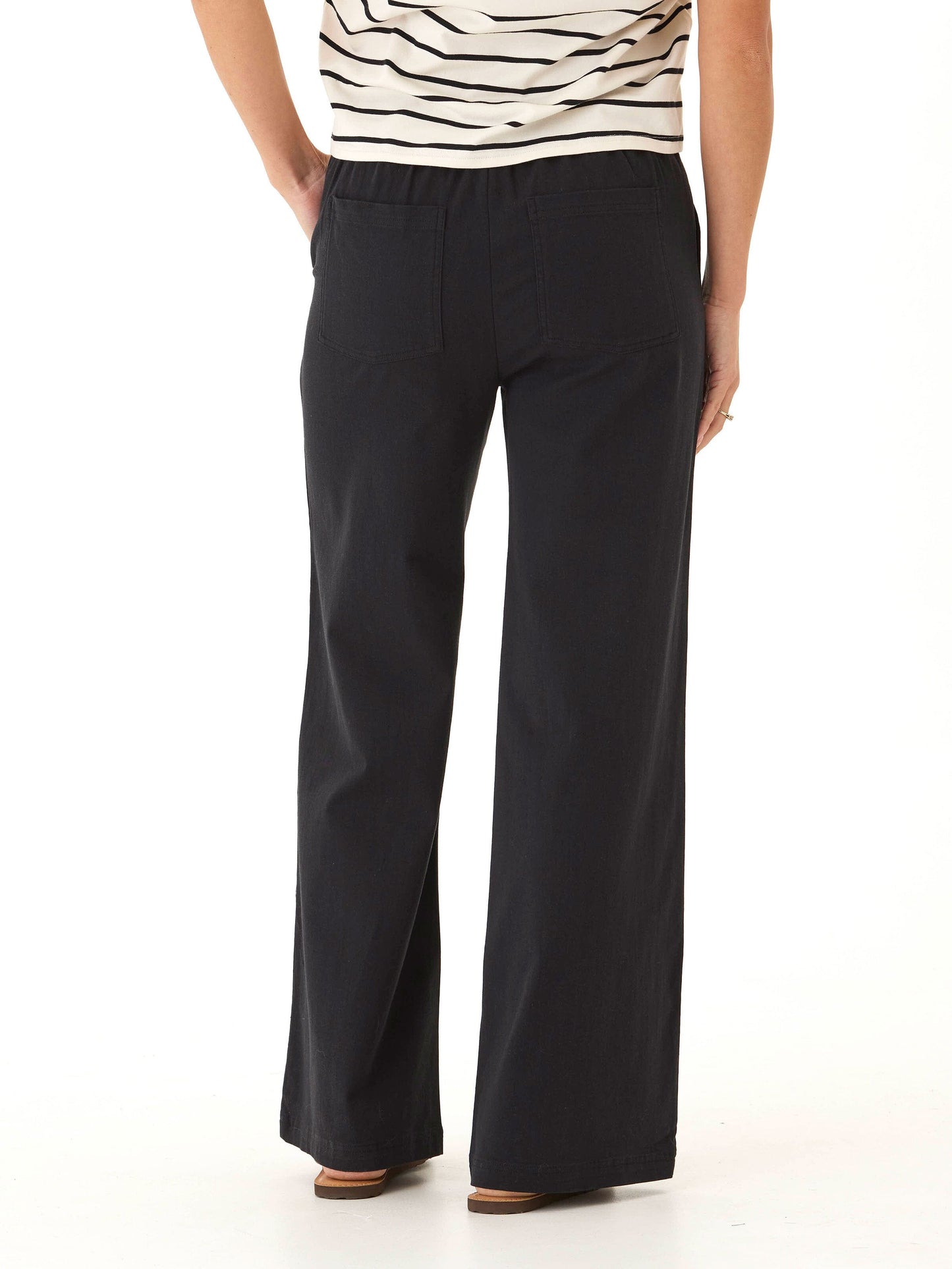 Pamela Stretch Twill Wide Leg Pant