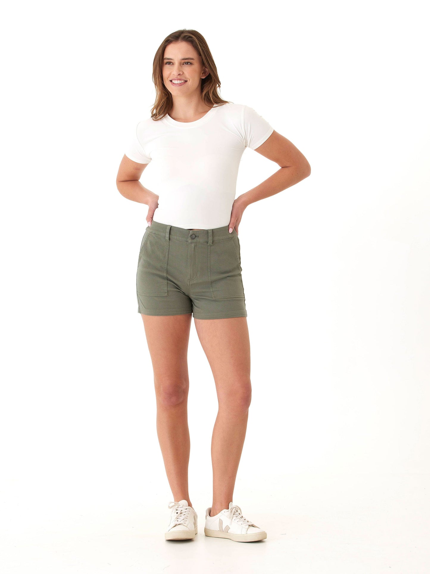 Kendall Stretch Twill Utility Short