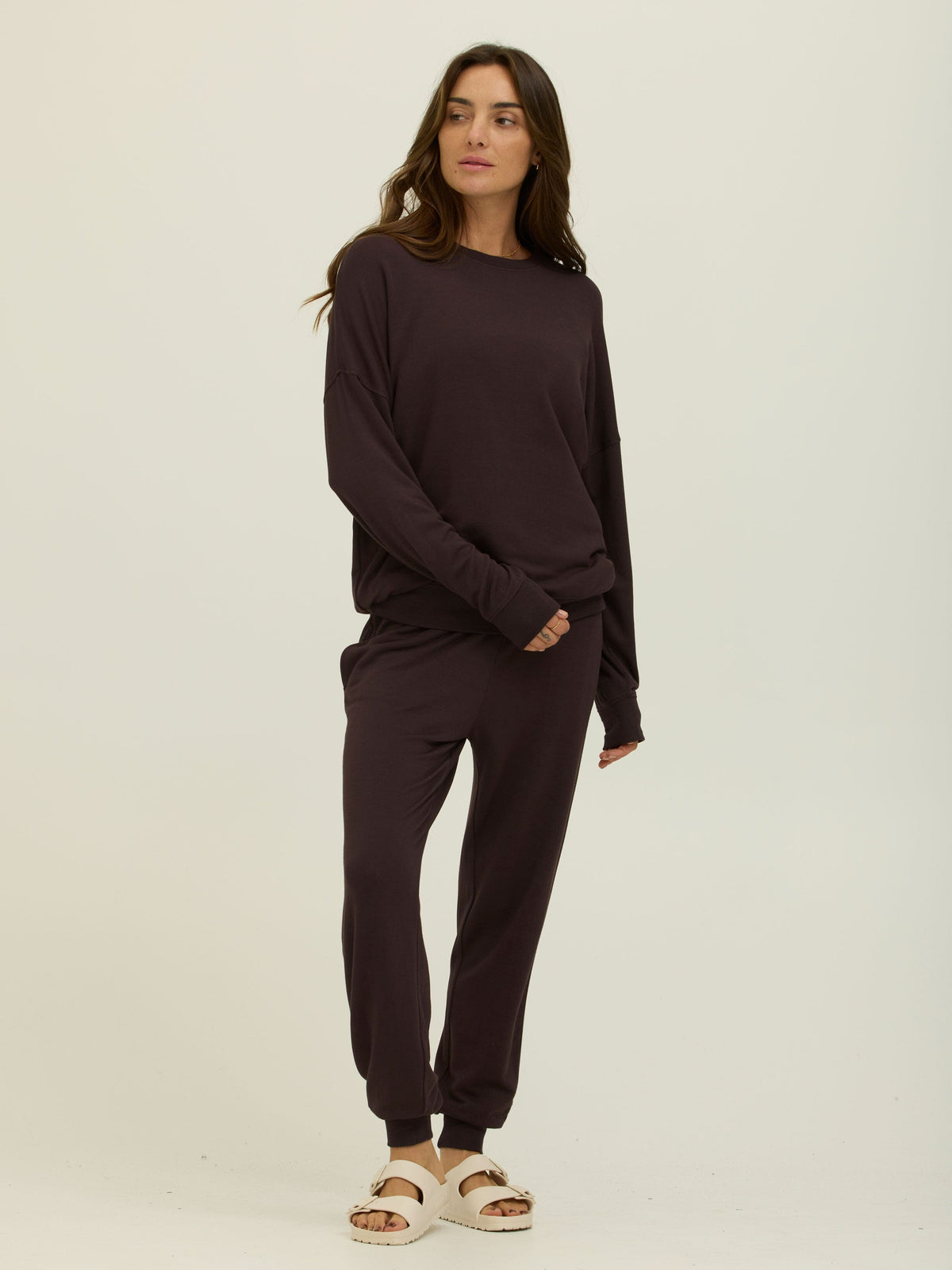 Connie 27" Feather Fleece Jogger