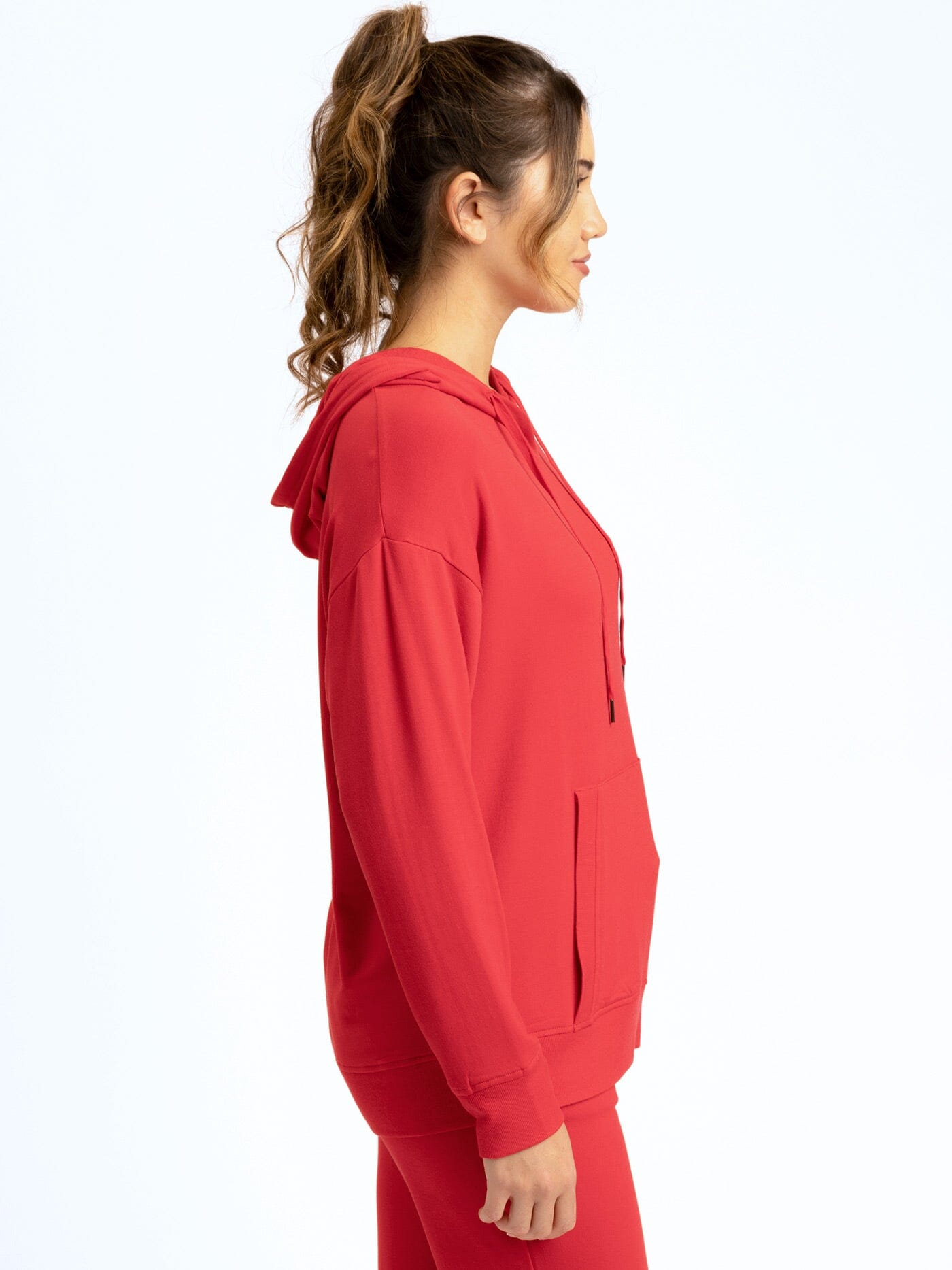 Madge Feather Fleece Pullover Hoodie