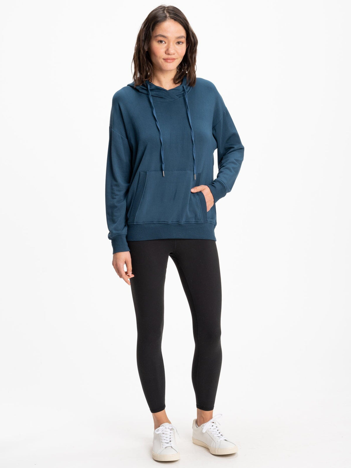 Madge Feather Fleece Pullover Hoodie
